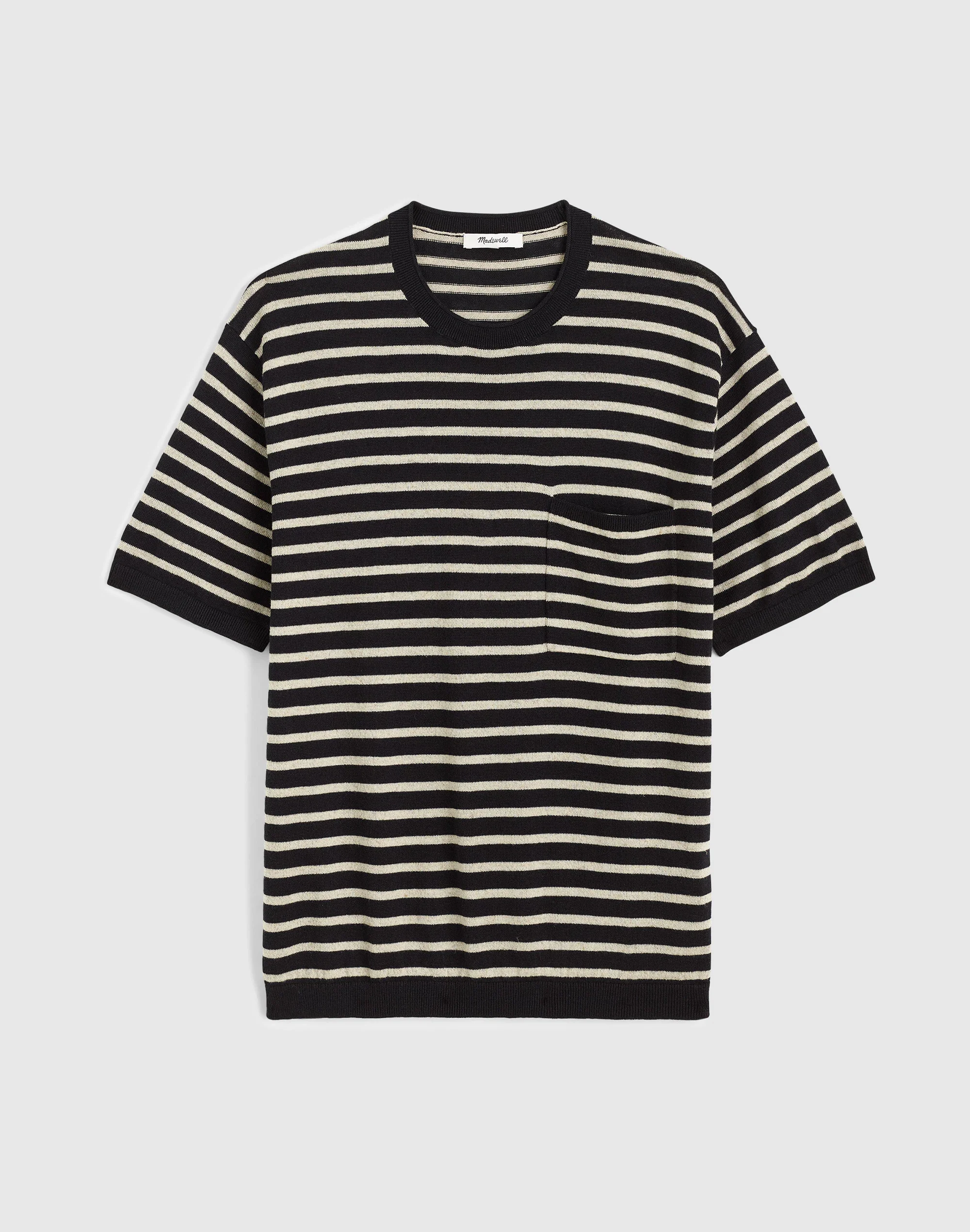 Rollneck Knit Tee - 1