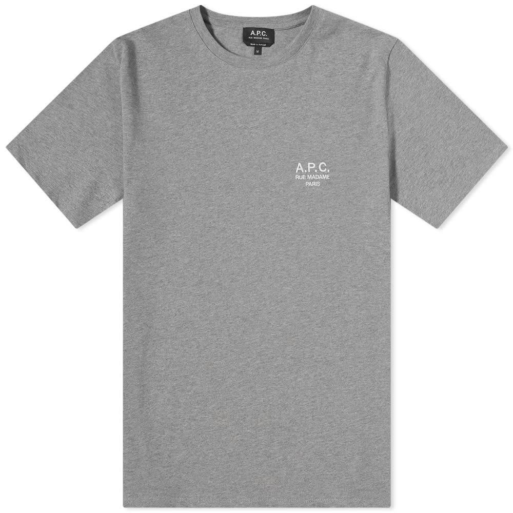 A.P.C. Raymond Embroidered Logo Tee - 1