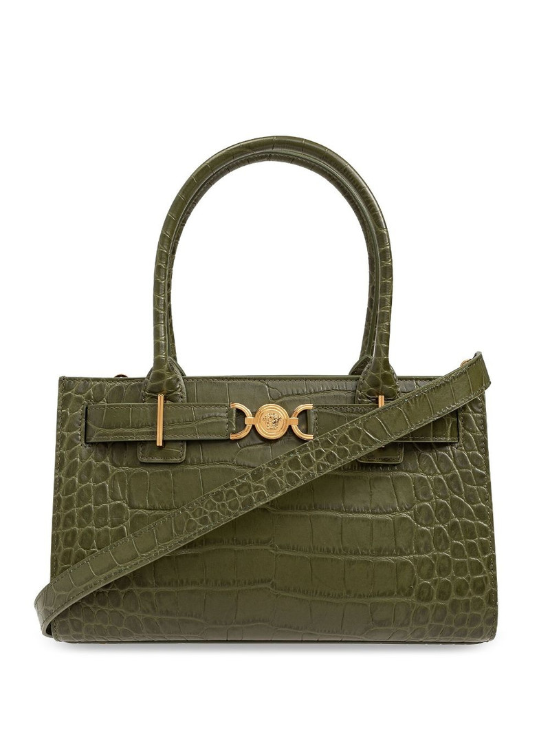 Medusa '95 croc-effect tote bag 1