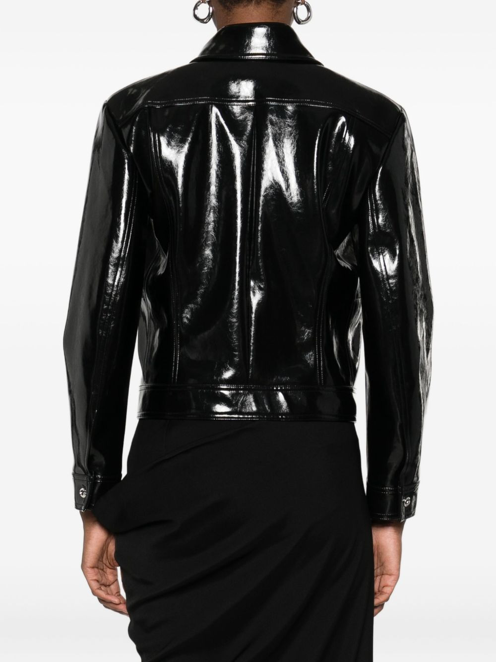 zip-front jacket - 4