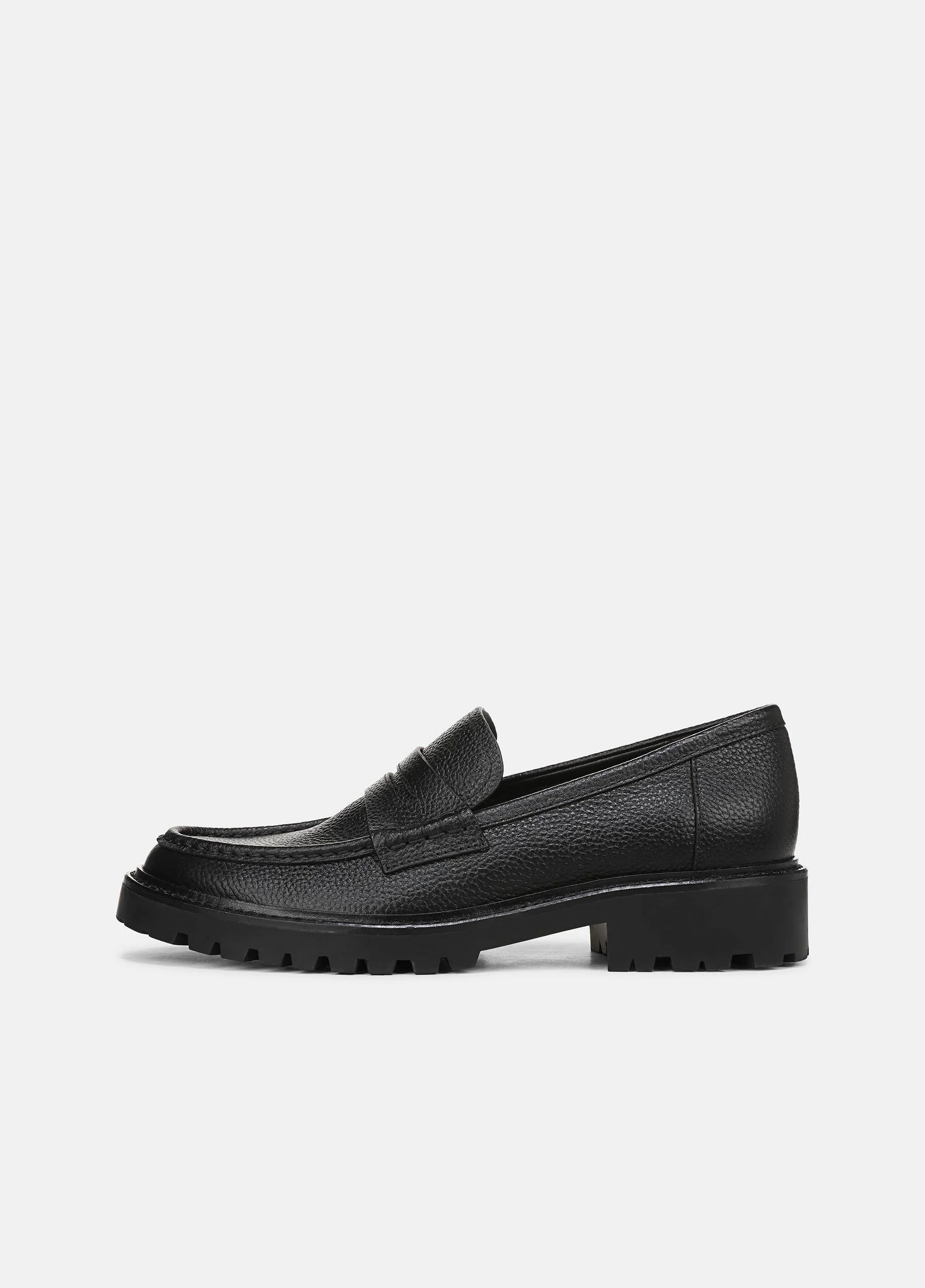 Delmore Leather Lug-Sole Loafer - 1