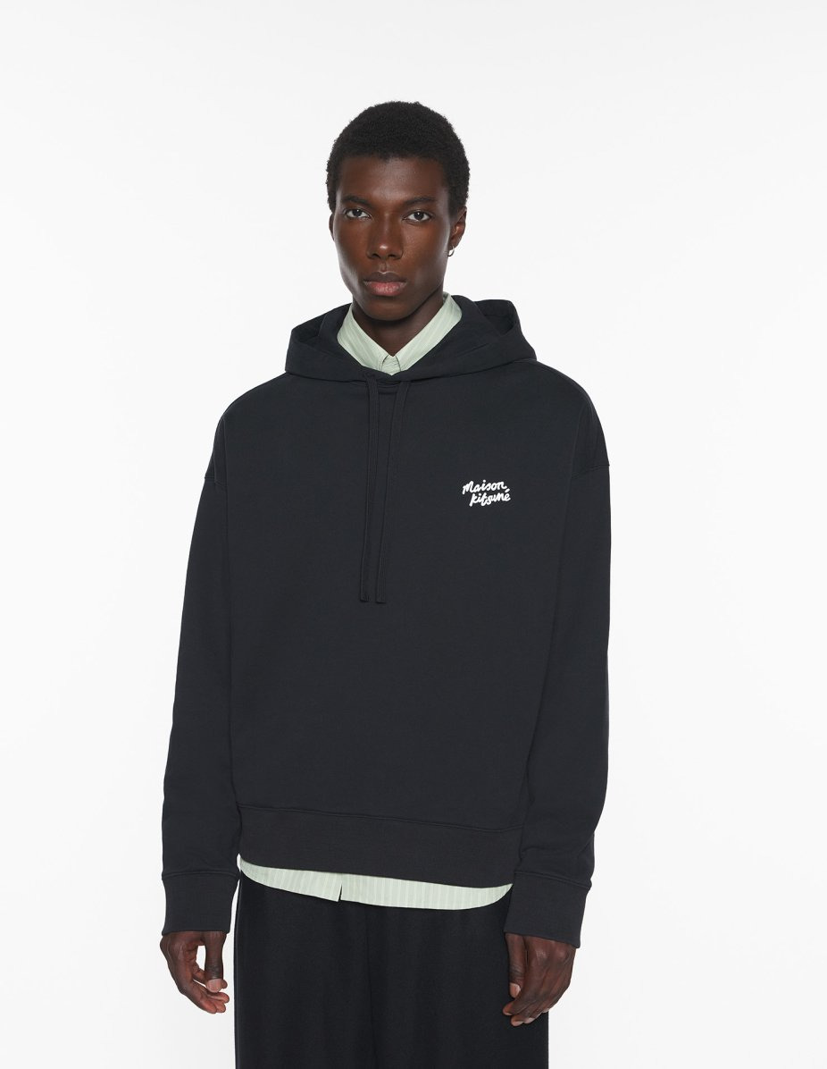 MAISON KITSUNE HANDWRITING OVERSIZE HOODIE - 3