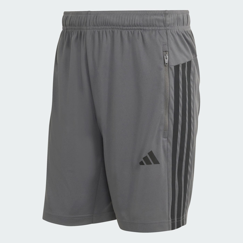 WORKOUT ESSENTIALS BASE 3-STRIPES PIQUE SHORT 9INCH 1