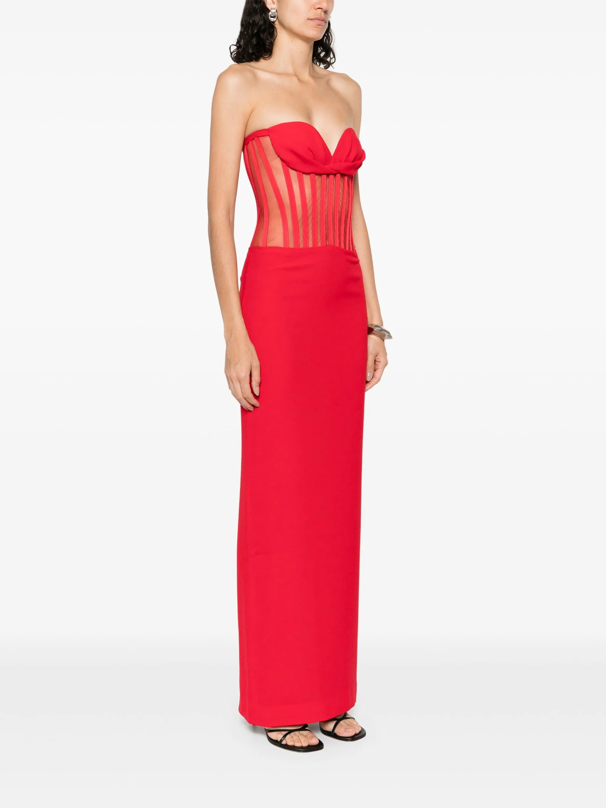 strapless corset dress - 3
