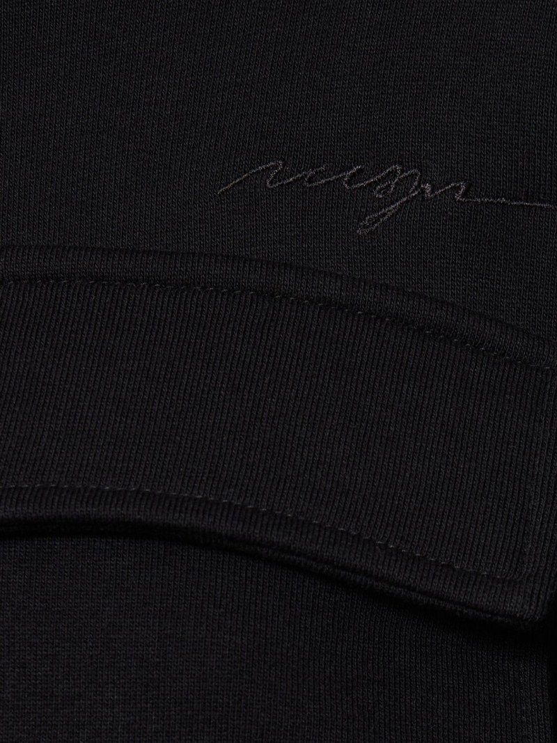 Cotton cargo hoodie - 4