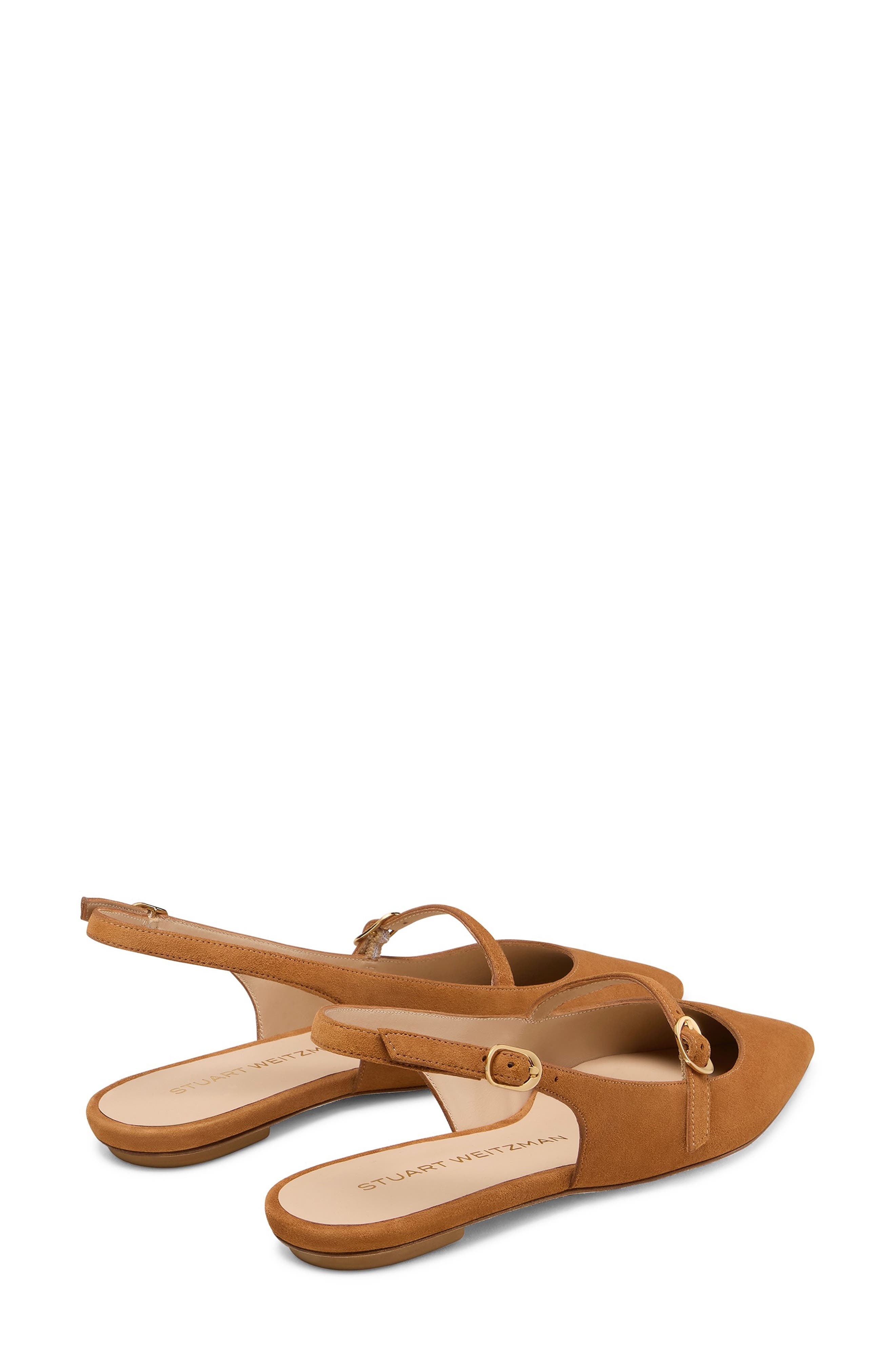 Stuart Weitzman Emilia Mary Jane Slingback Flat in Hazel at Nordstrom - 2