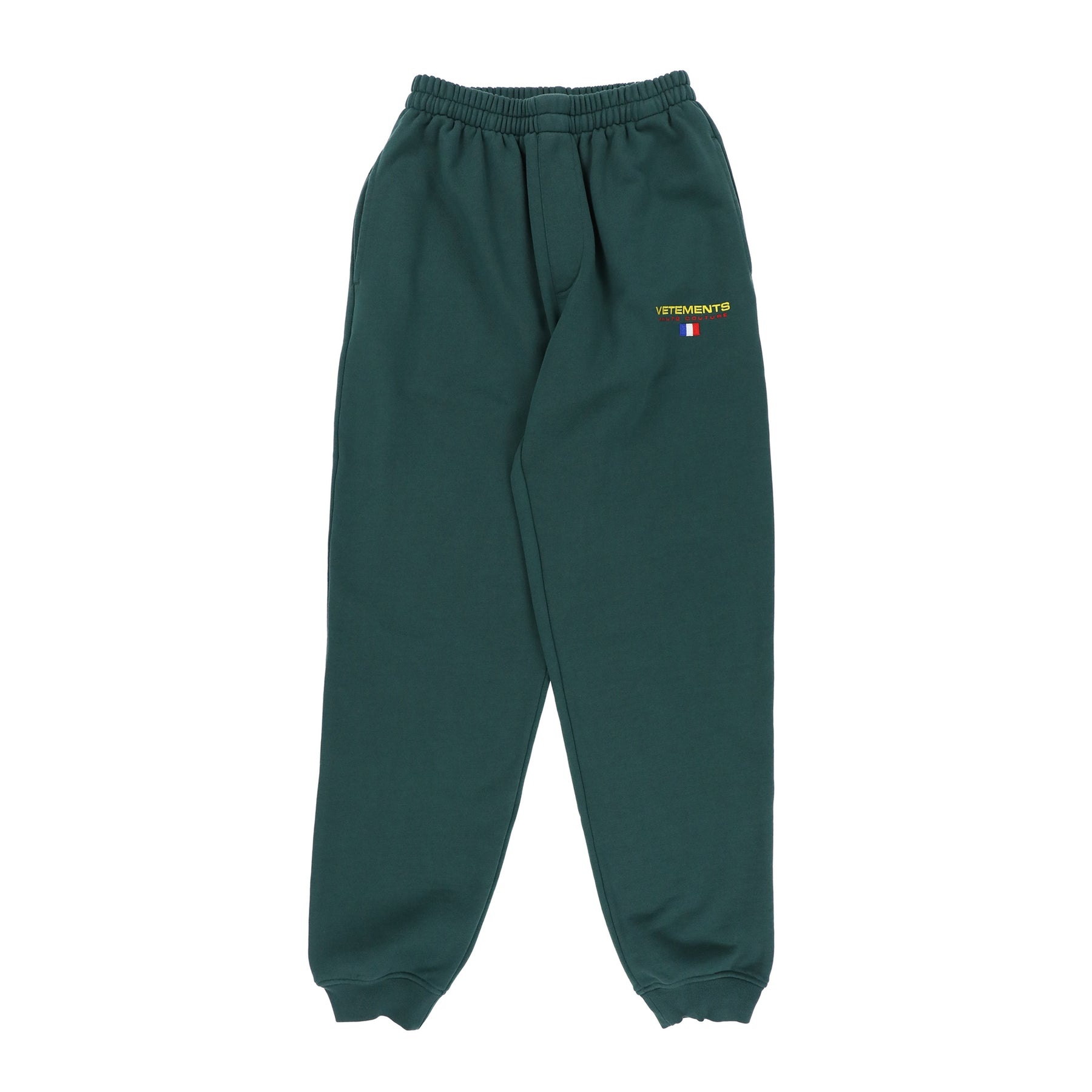 HAUTE COUTURE LOGO SWEATPANTS / POLICE GRN - 1