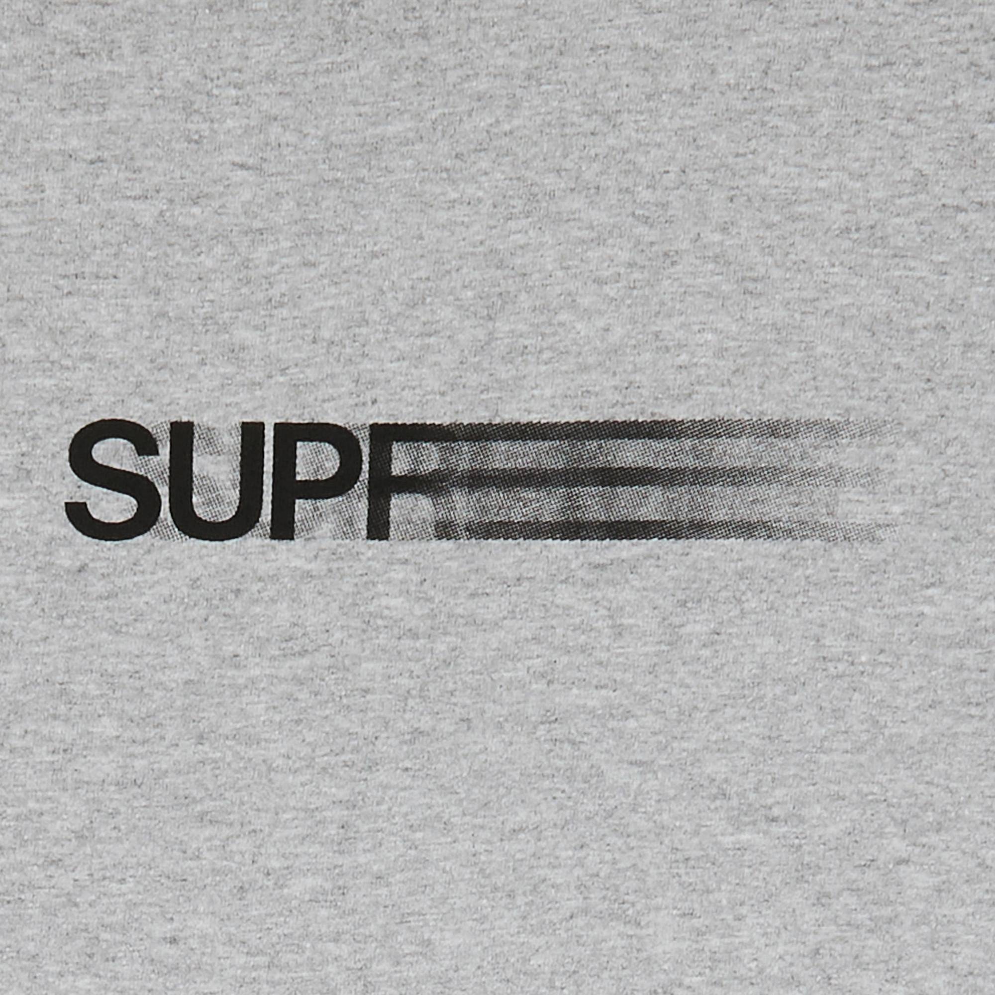 Supreme Motion Logo Tee 'Heather Grey' - 2