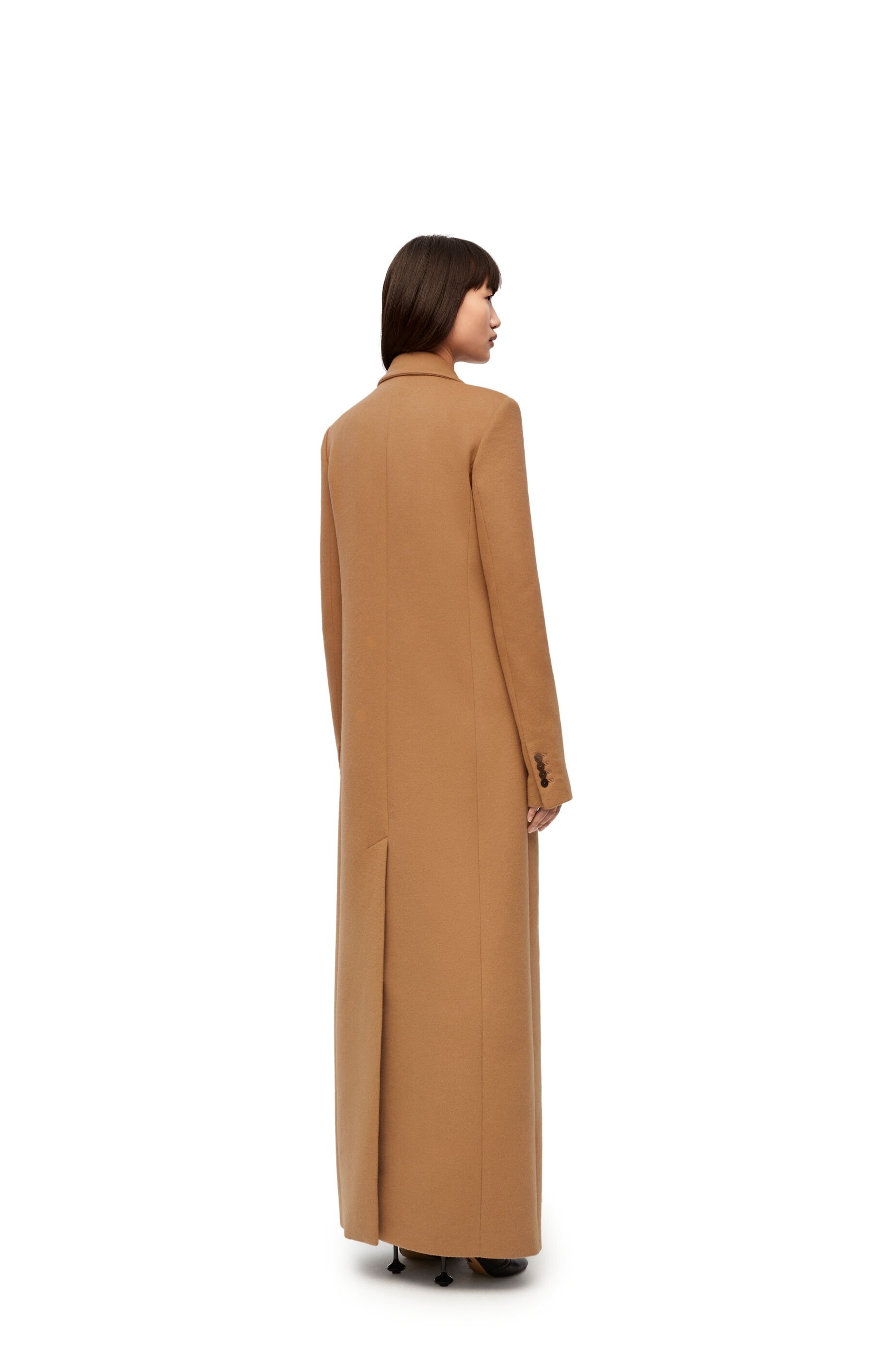 Tailored coat in wool and cashmere - 4