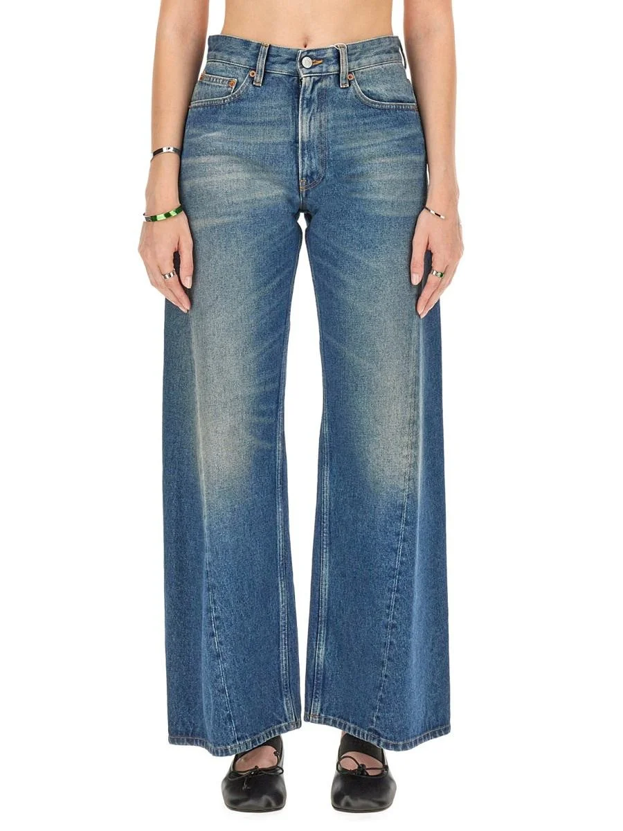 Mm6 Maison Margiela MM6 MAISON MARGIELA COTTON JEANS - 1