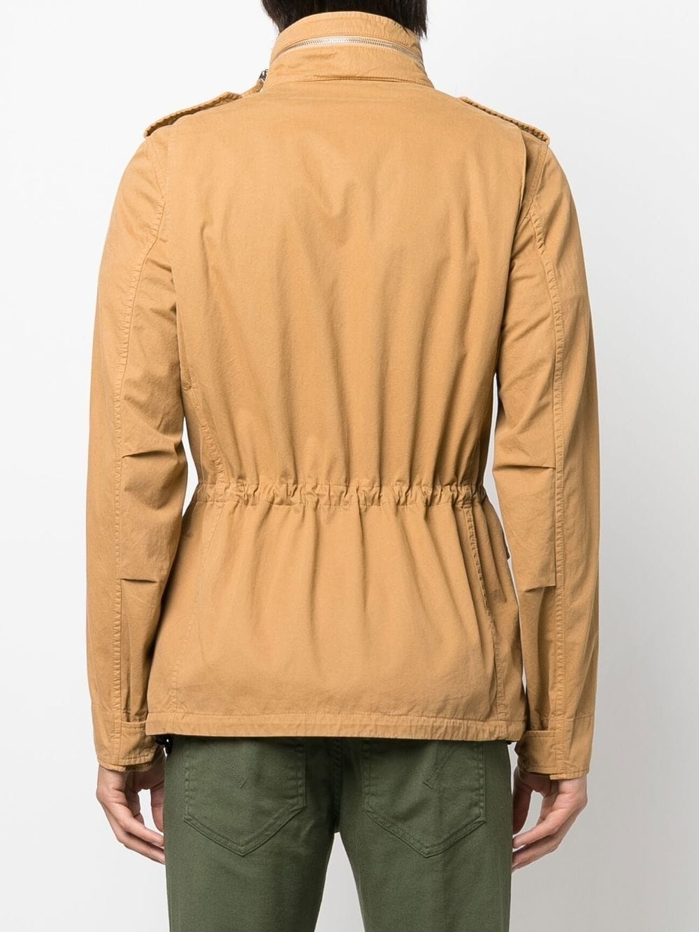 concealed hood military jacket - 4