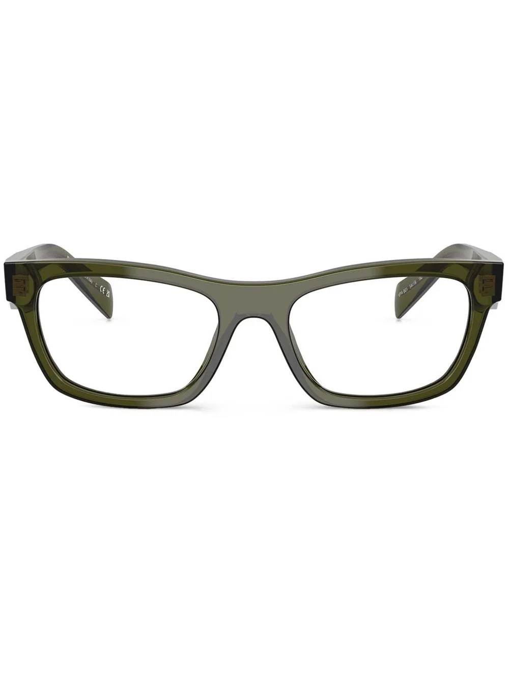 geometric-frame glasses - 1