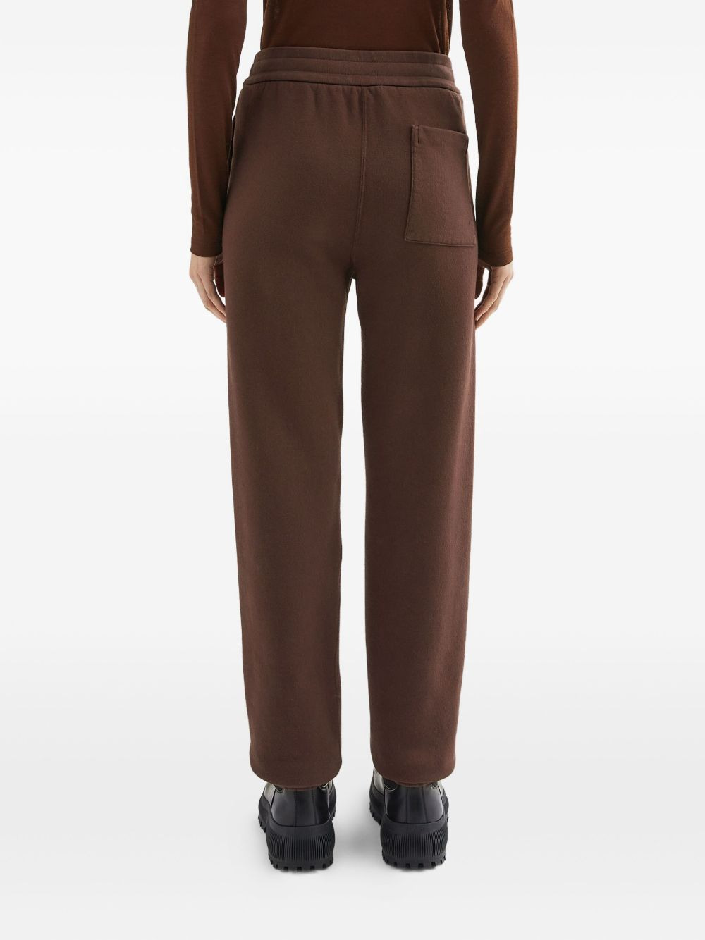 cotton terry track pants - 4