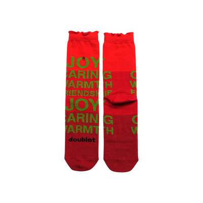 doublet Doublet A Rose Socks 'Red' outlook