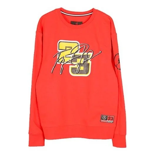 Air Jordan MENS Sport DNA Casual Crew-neck Sports Red DD3877-673 - 1