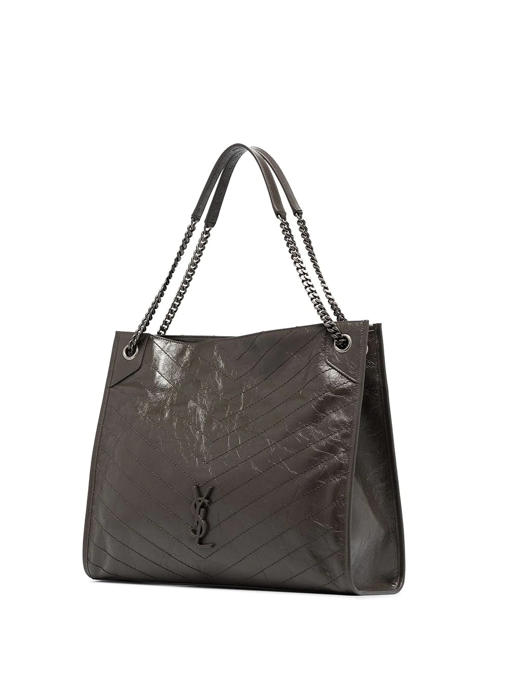 Niki quilted-effect tote bag - 4