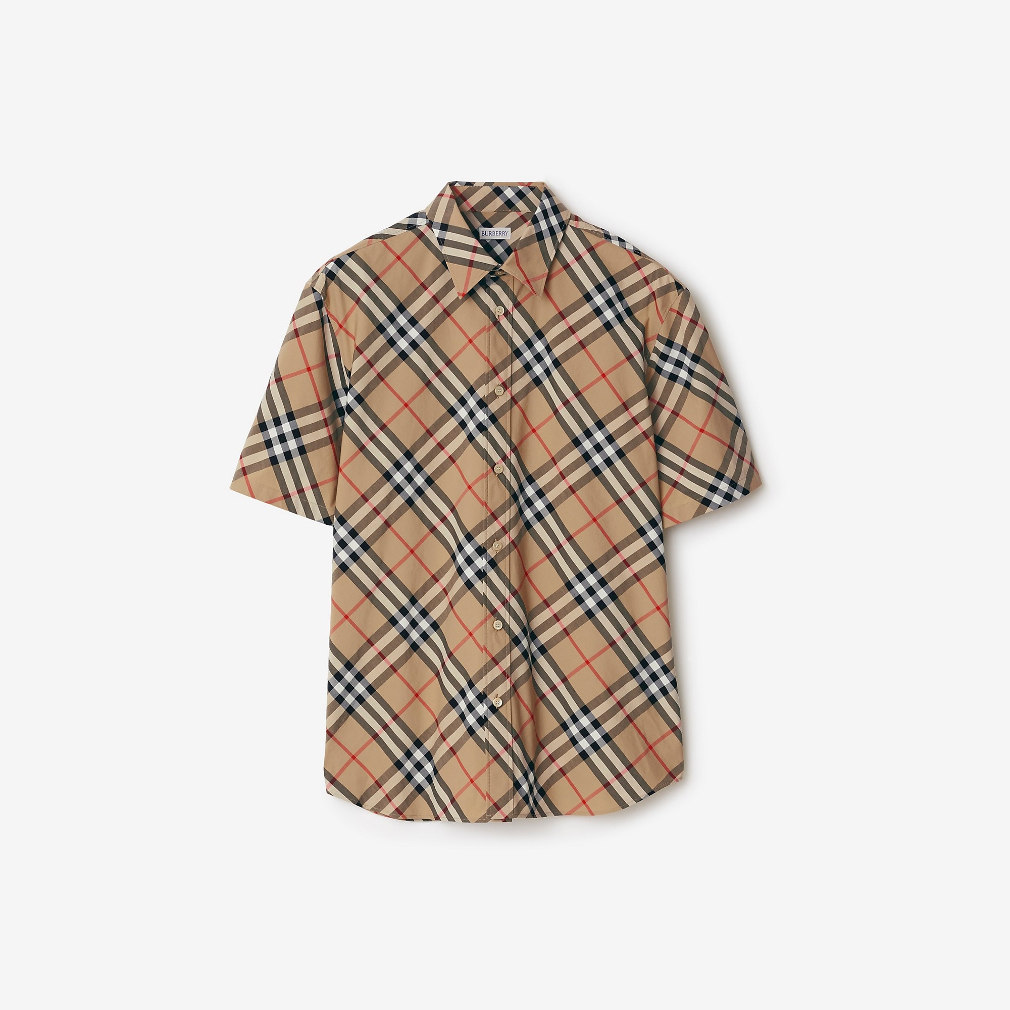 Check Cotton Shirt - 1