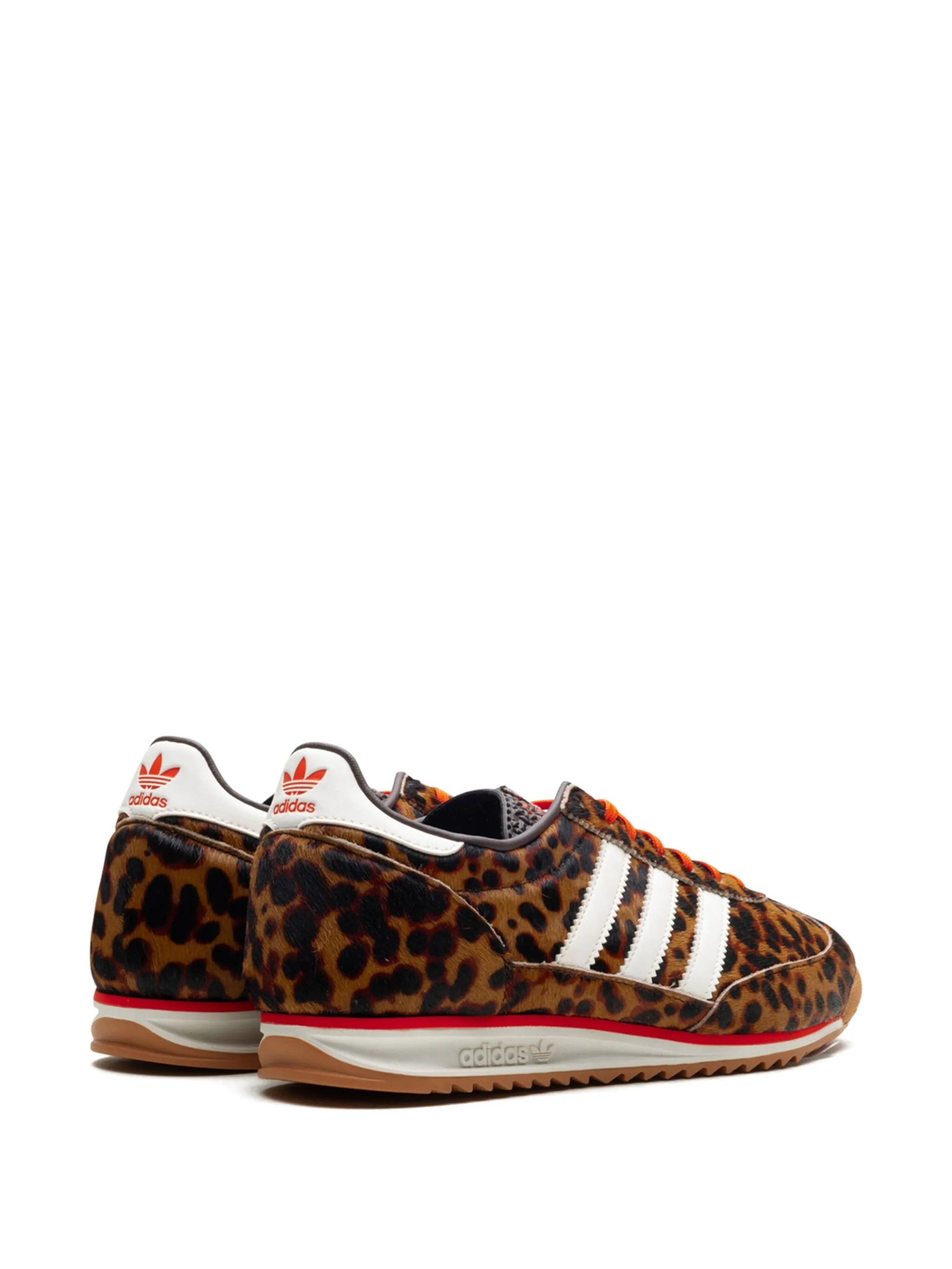 Adidas SL 72 OG  &quot;Dark Brown/Off White/Semi Impact Orange&quot; Sneakers - 5