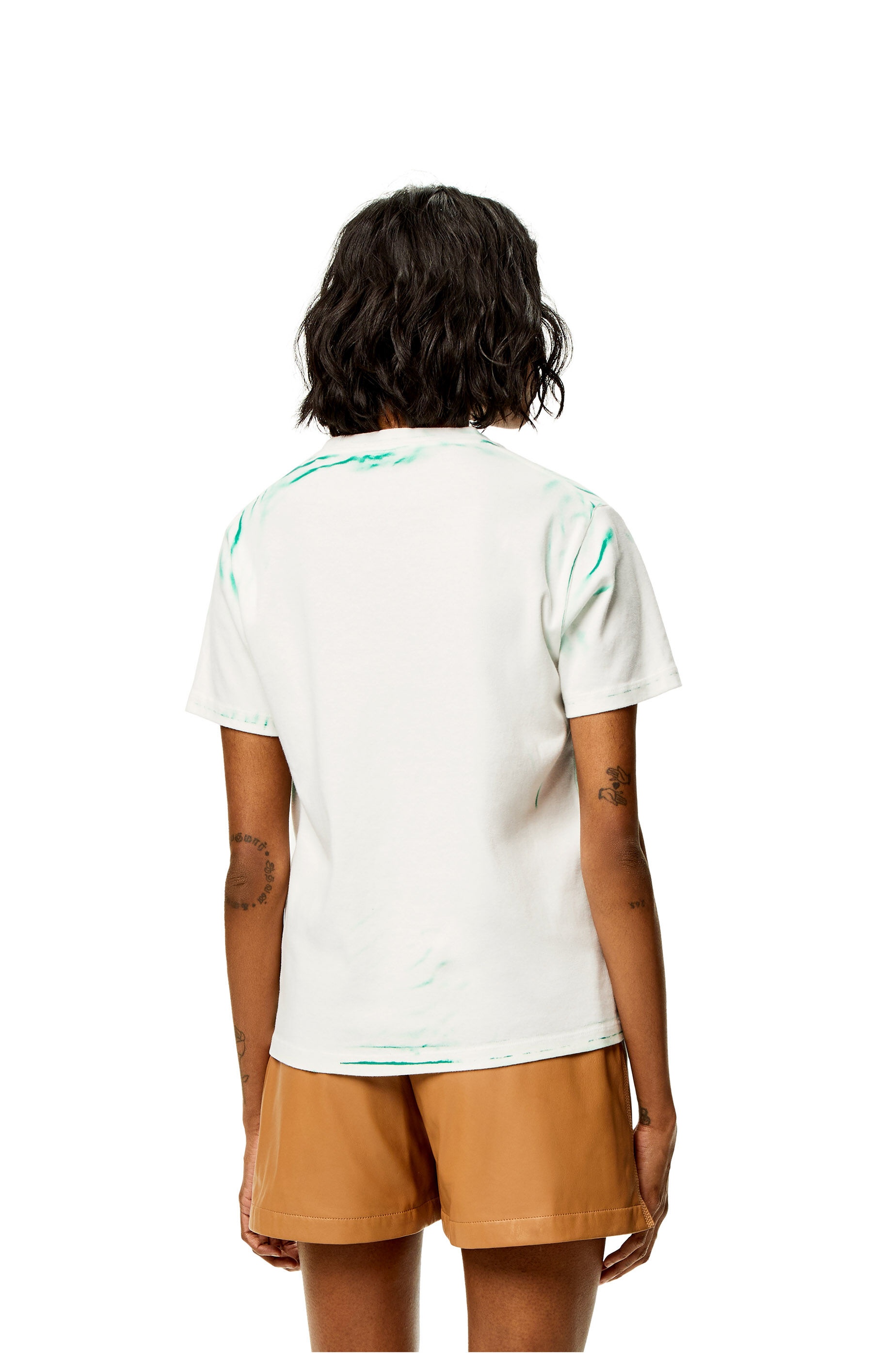 LOEWE Anagram print T-shirt in cotton - 4