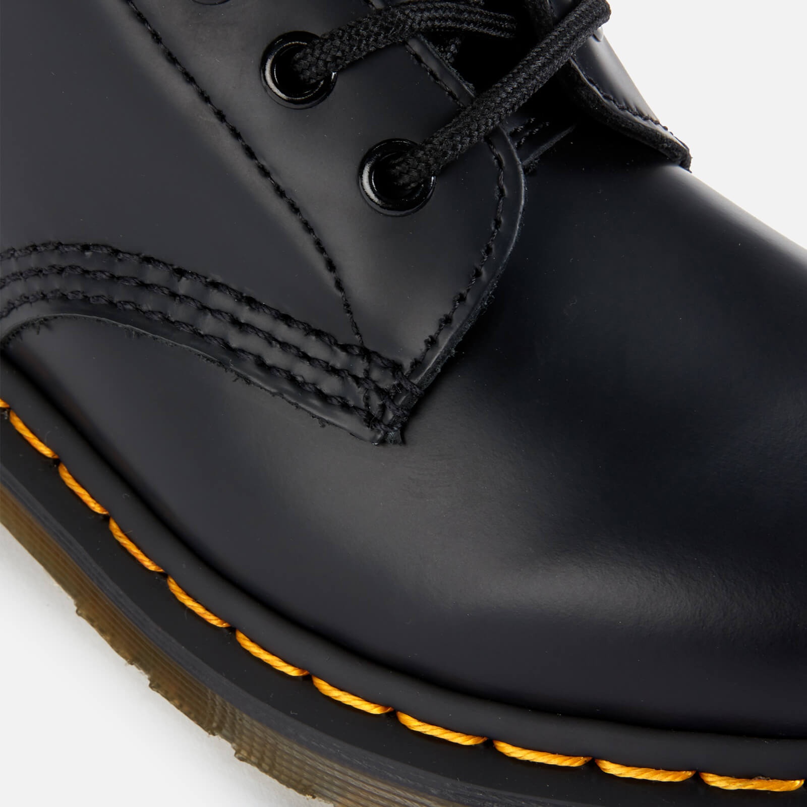 Dr. Martens 1460 Smooth Leather 8-Eye Boots - Black - 4