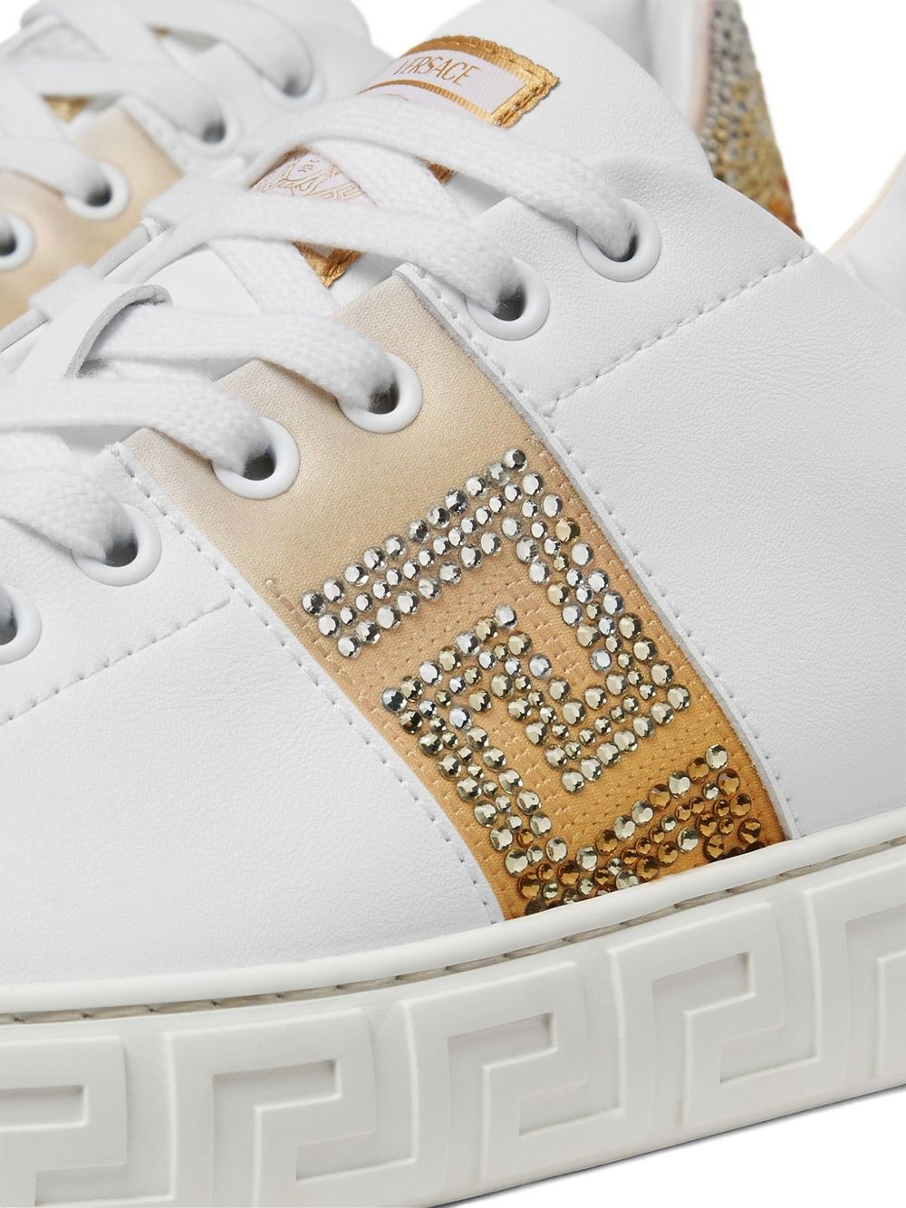 Crystal Greca sneakers - 5