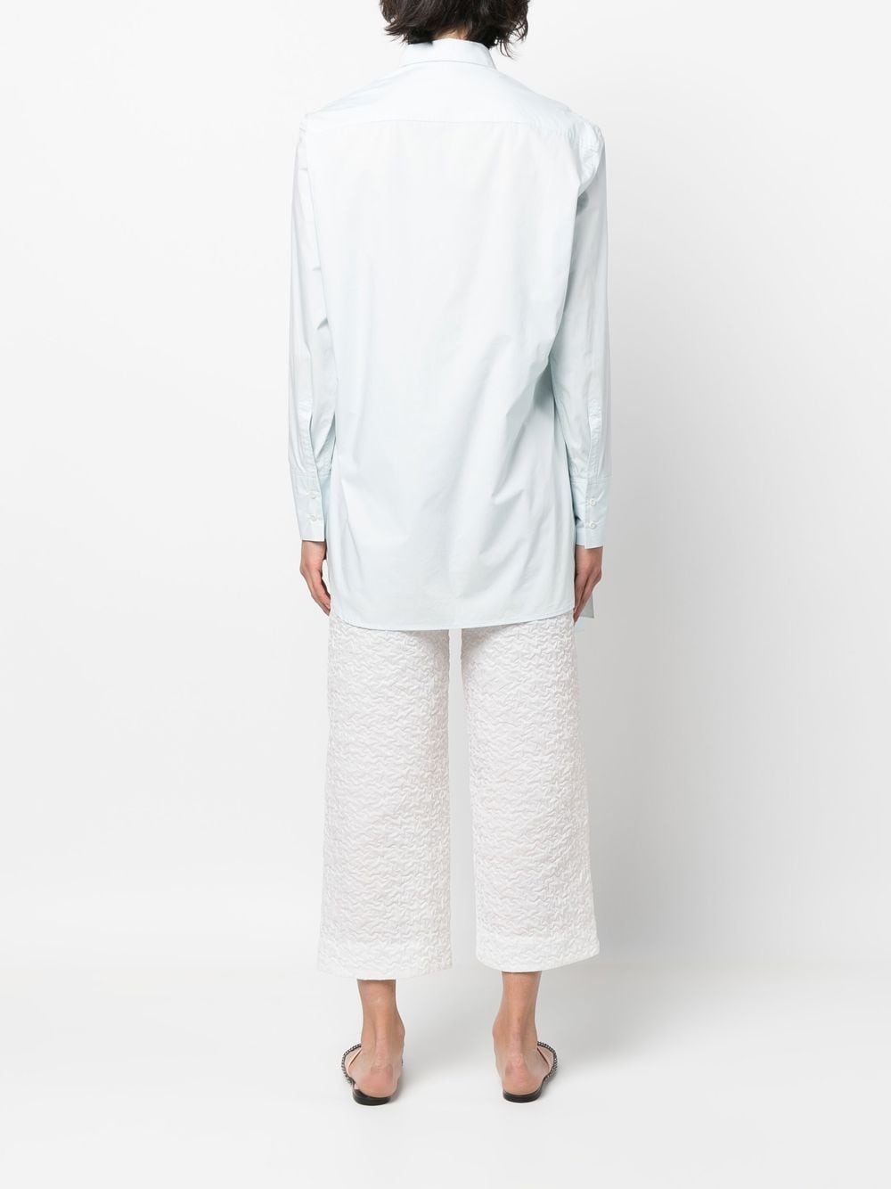Fenet floral-patch shirt - 4