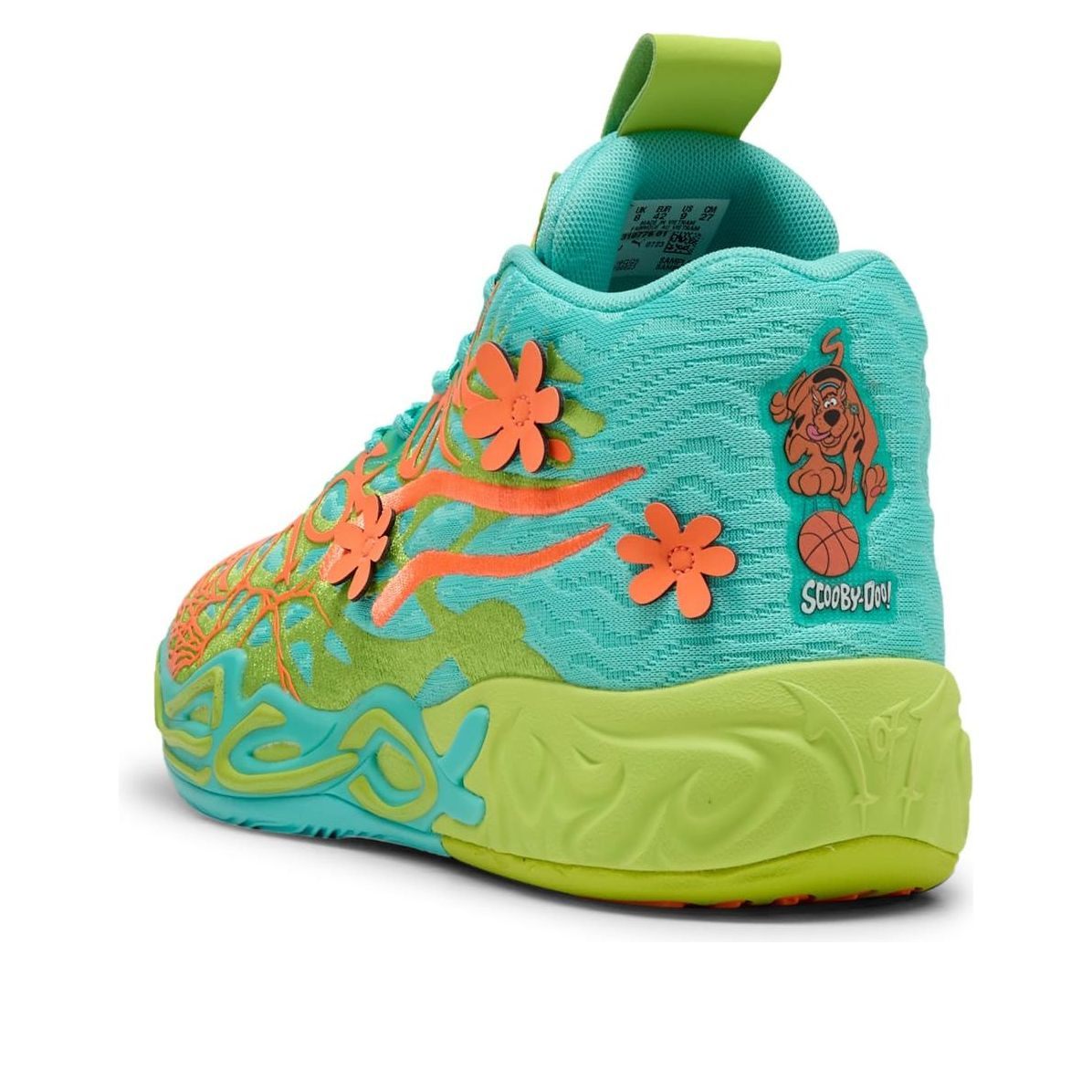 PUMA MB.04 x Scooby-Doo 'Aquatic Lime Smash Heat Fire' 310776-01 - 6