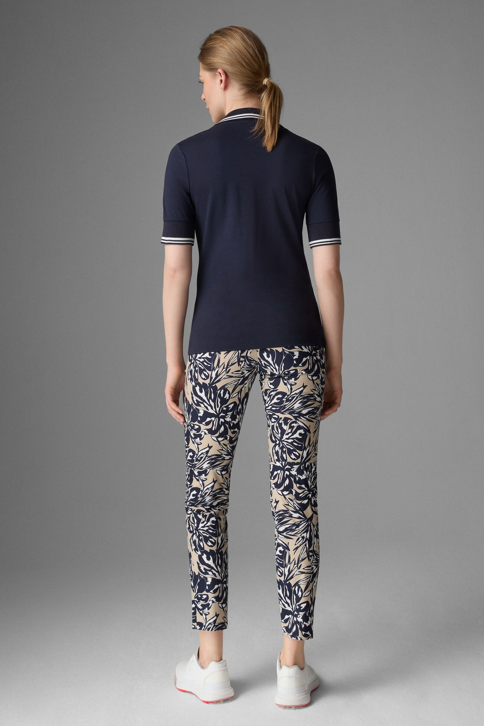 Elonie Functional polo shirt in Navy blue - 3