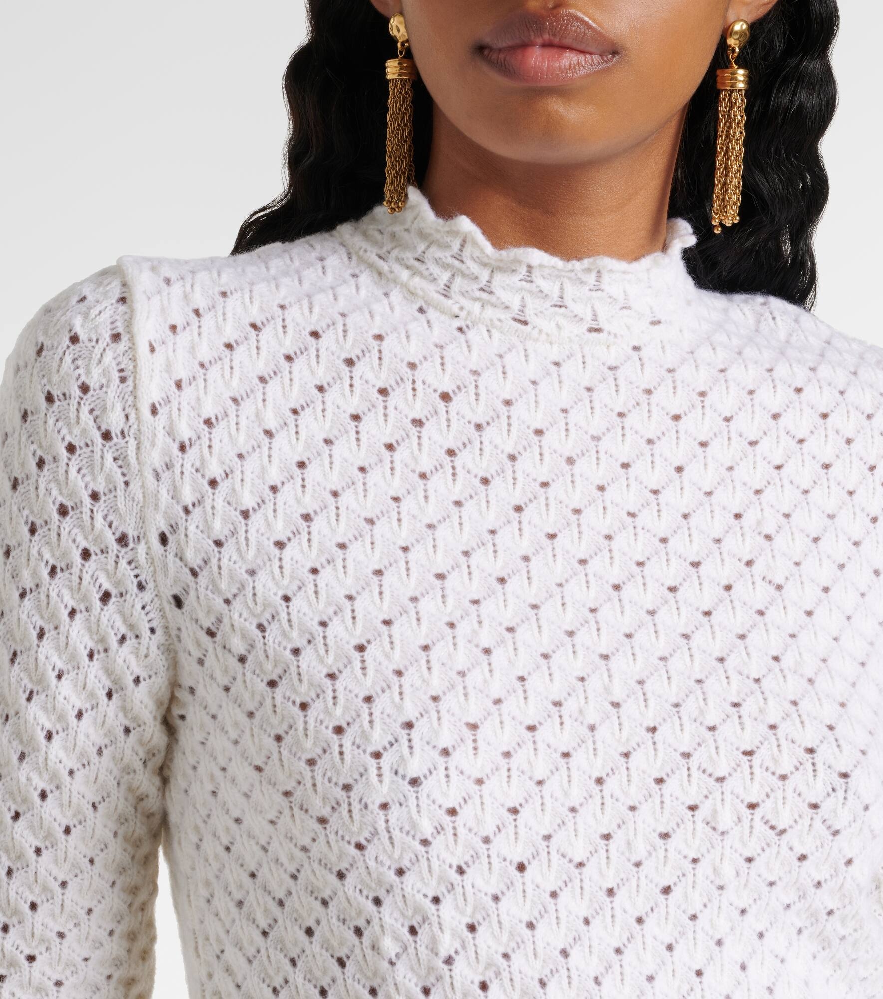 Wool and cashmere sweater - 4