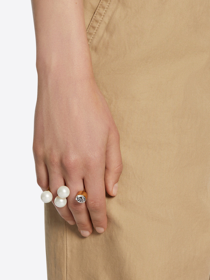 SET OF JEWEL RINGS 4