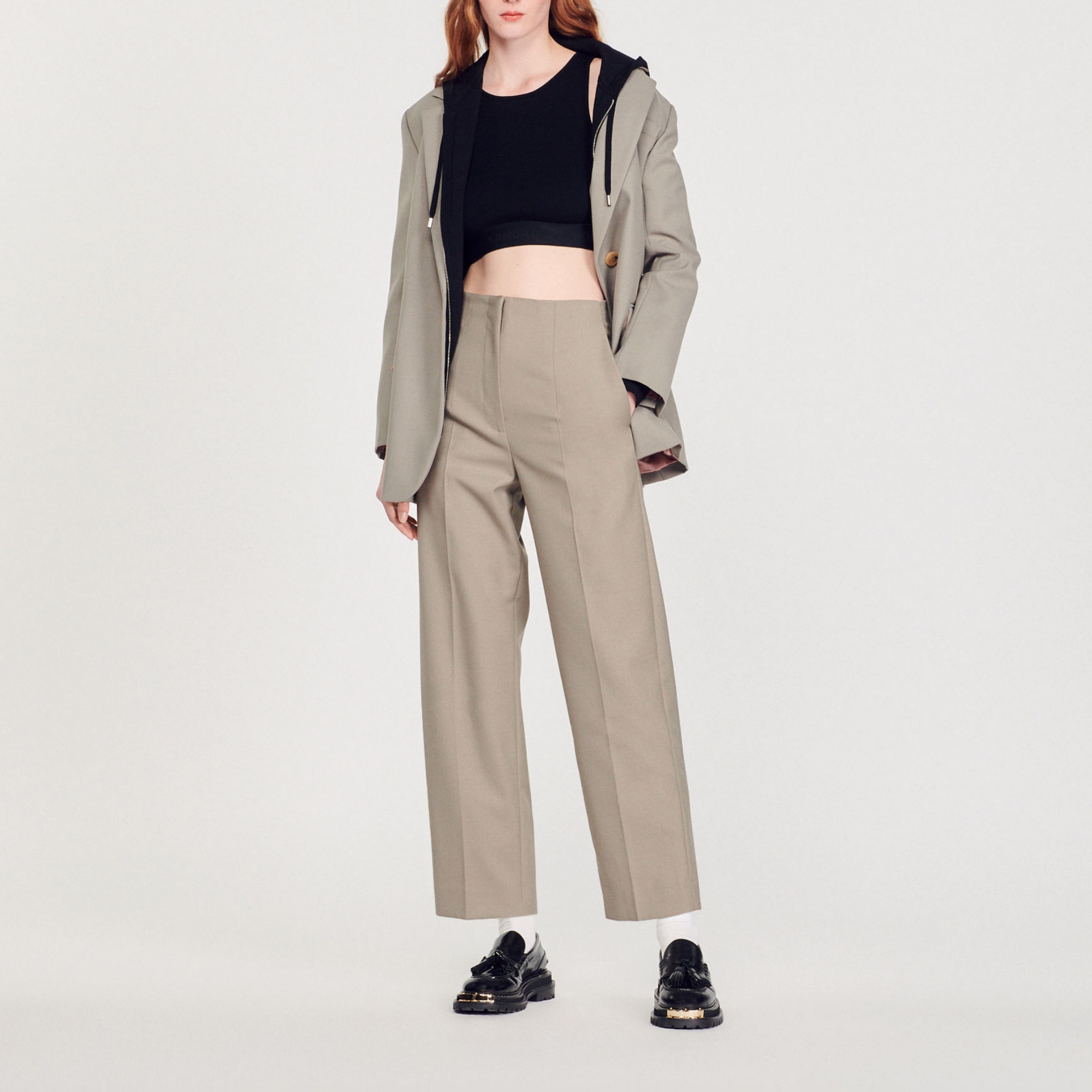 Knitted crop top - 2