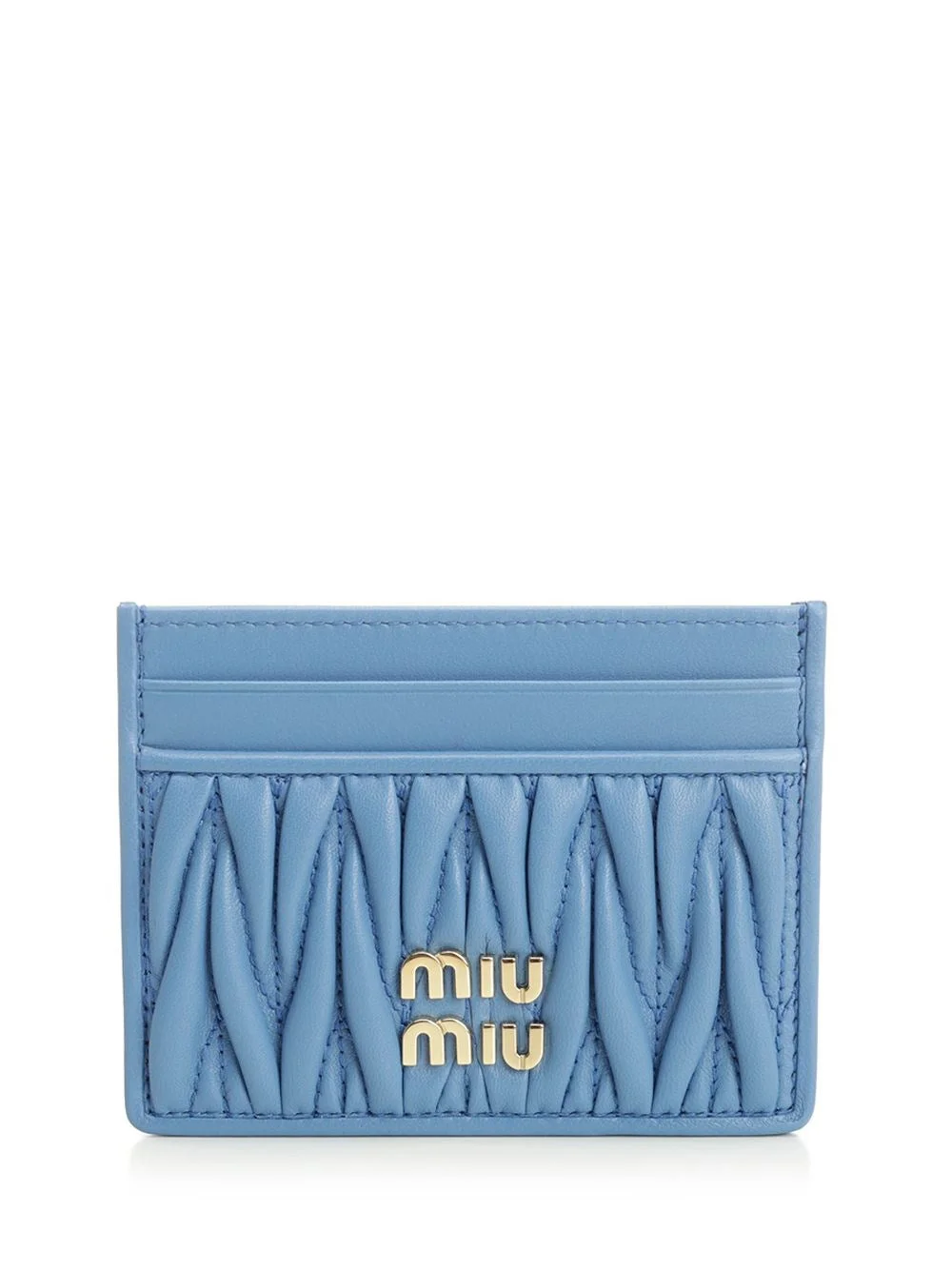 Miu Miu Women Card Holder In Quilted Nappa Leather - 1