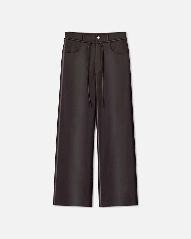 Belted Alt Vintage Leather Pants 1