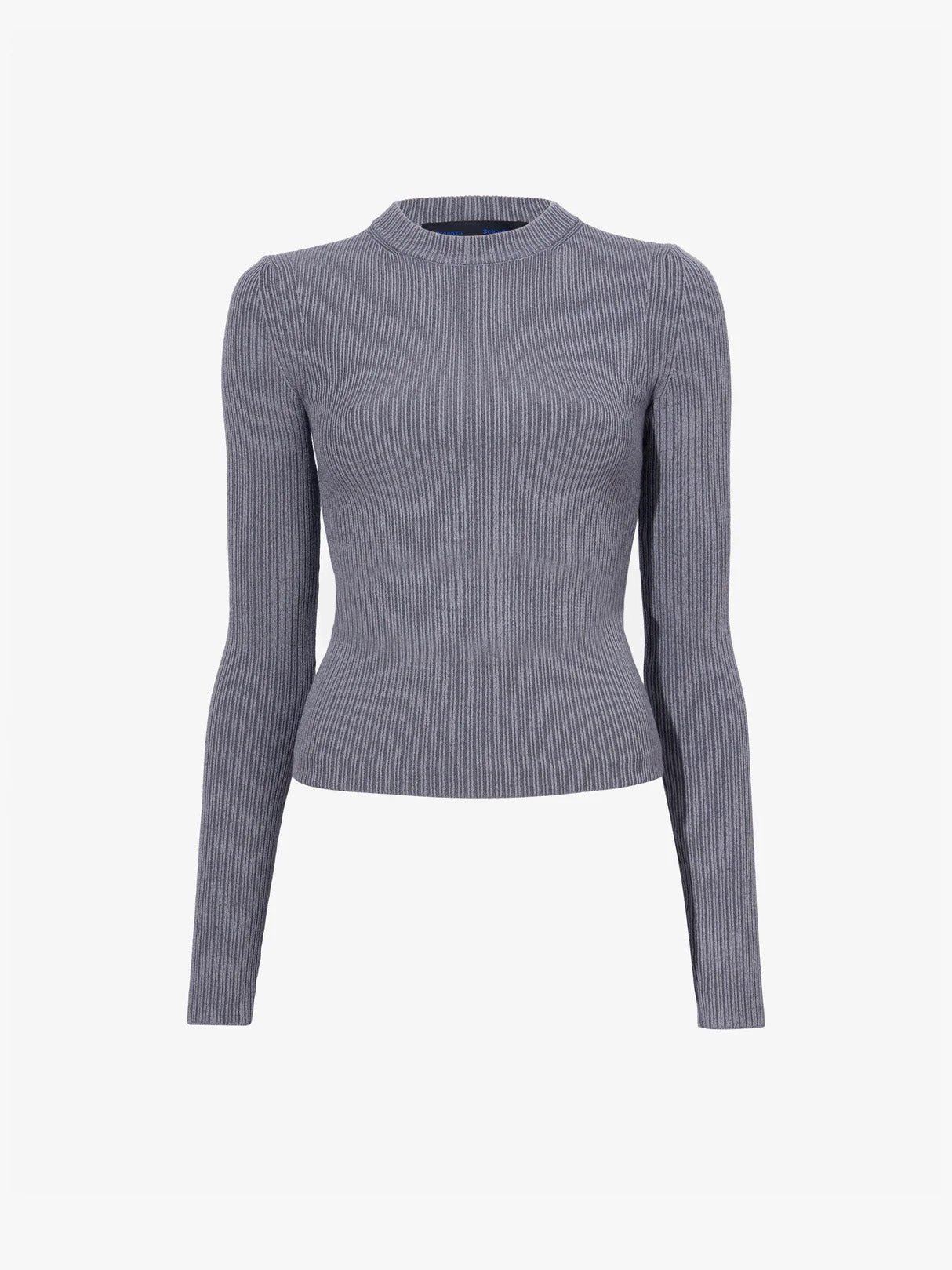 Alyssa Sweater in Midweight Viscose Rib - 1