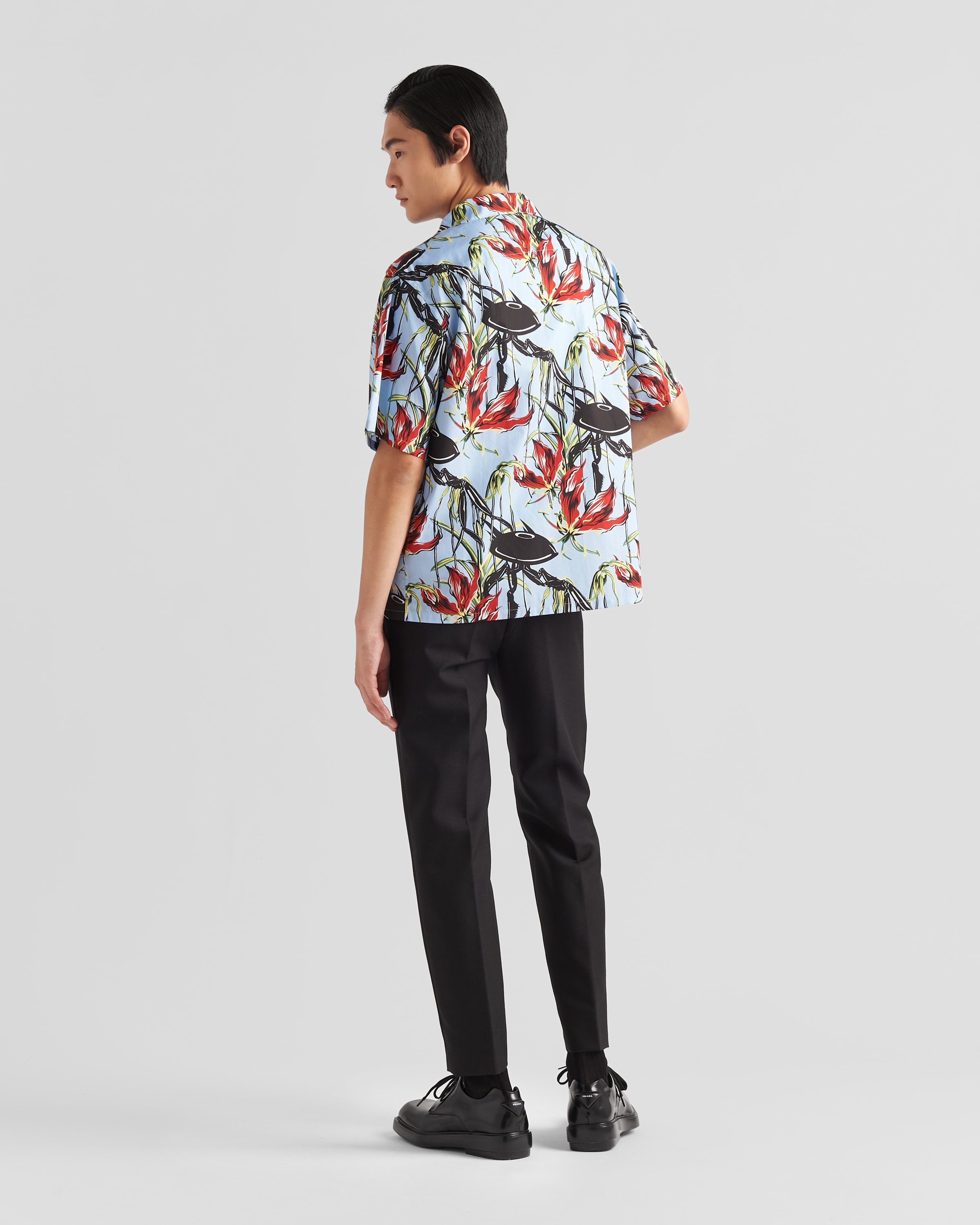 Short-sleeved cotton shirt - 5