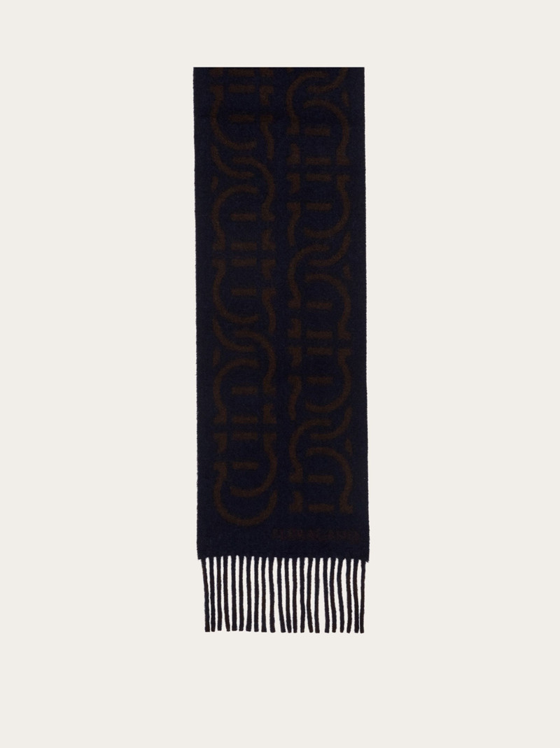 Gancini jacquard scarf 1