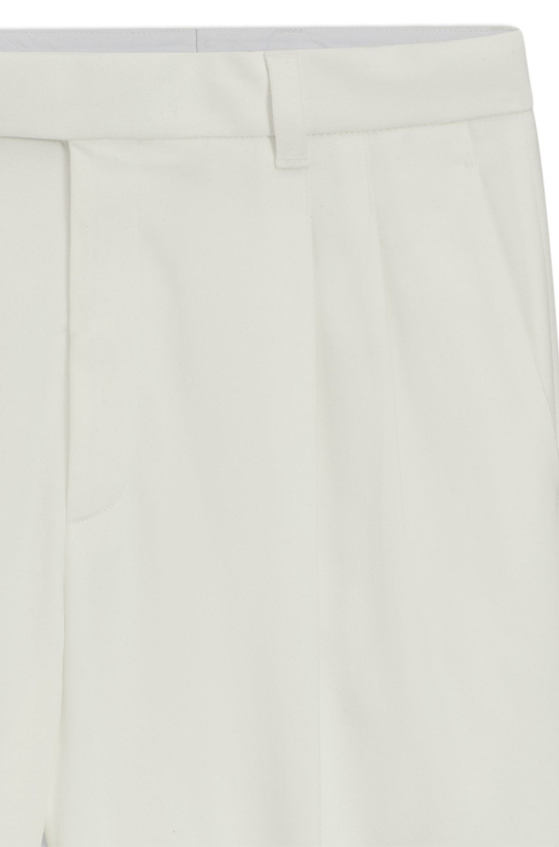 RELAXED-FIT TROUSERS IN MERCERISED STRETCH COTTON 6