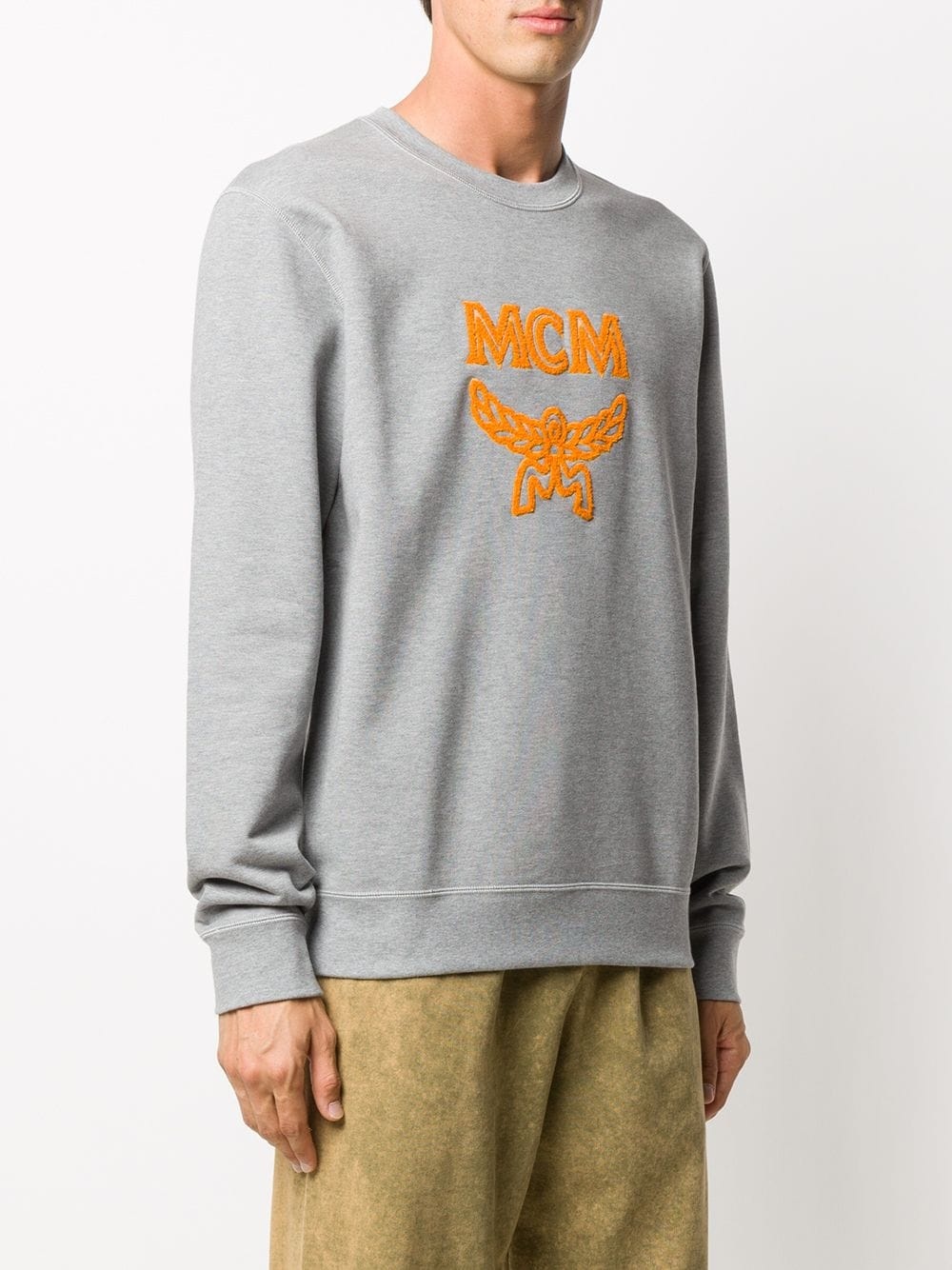 logo print sweatshirt - 3