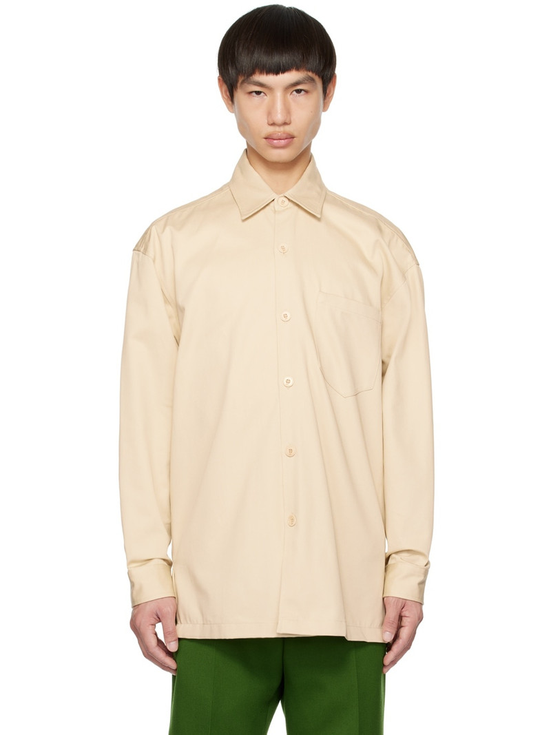 Beige 'Ami Paris France' Shirt 1