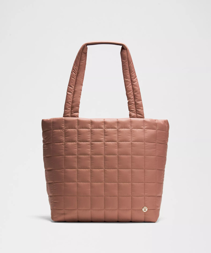 Quilted Grid Tote Bag 12L 1