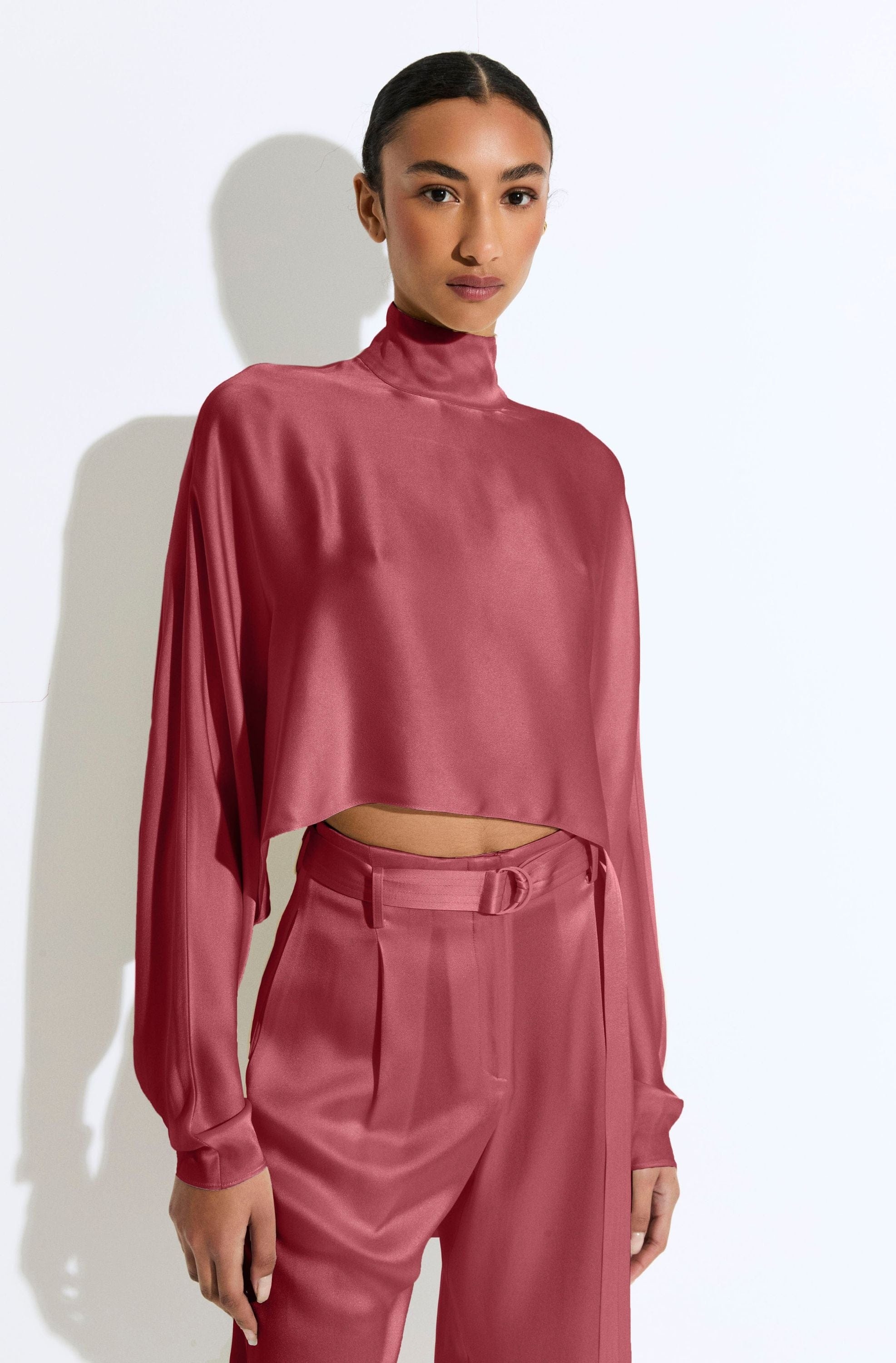 Satin Caftan Top - 4