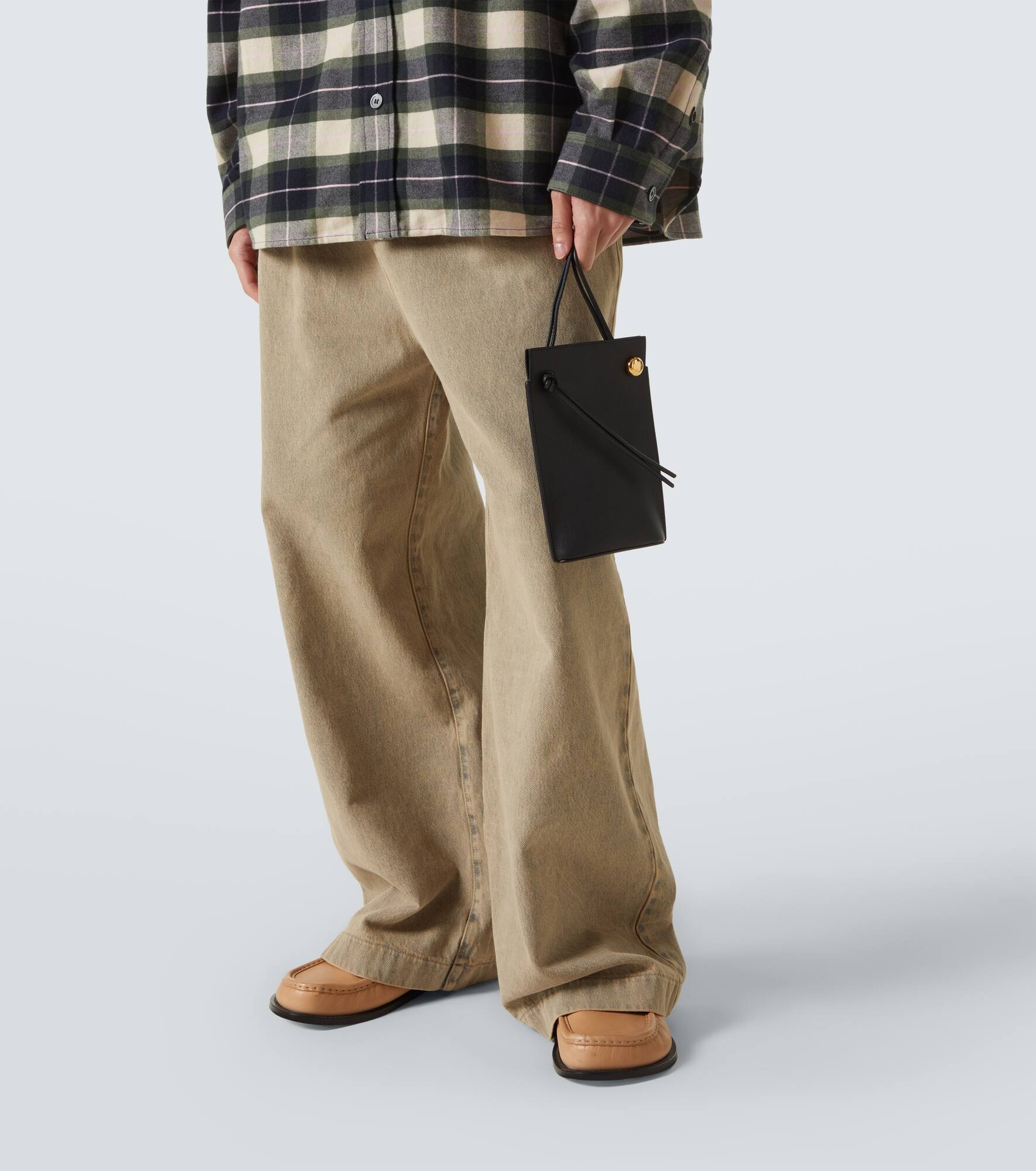 Pebble Dice Pocket leather shoulder bag - 2