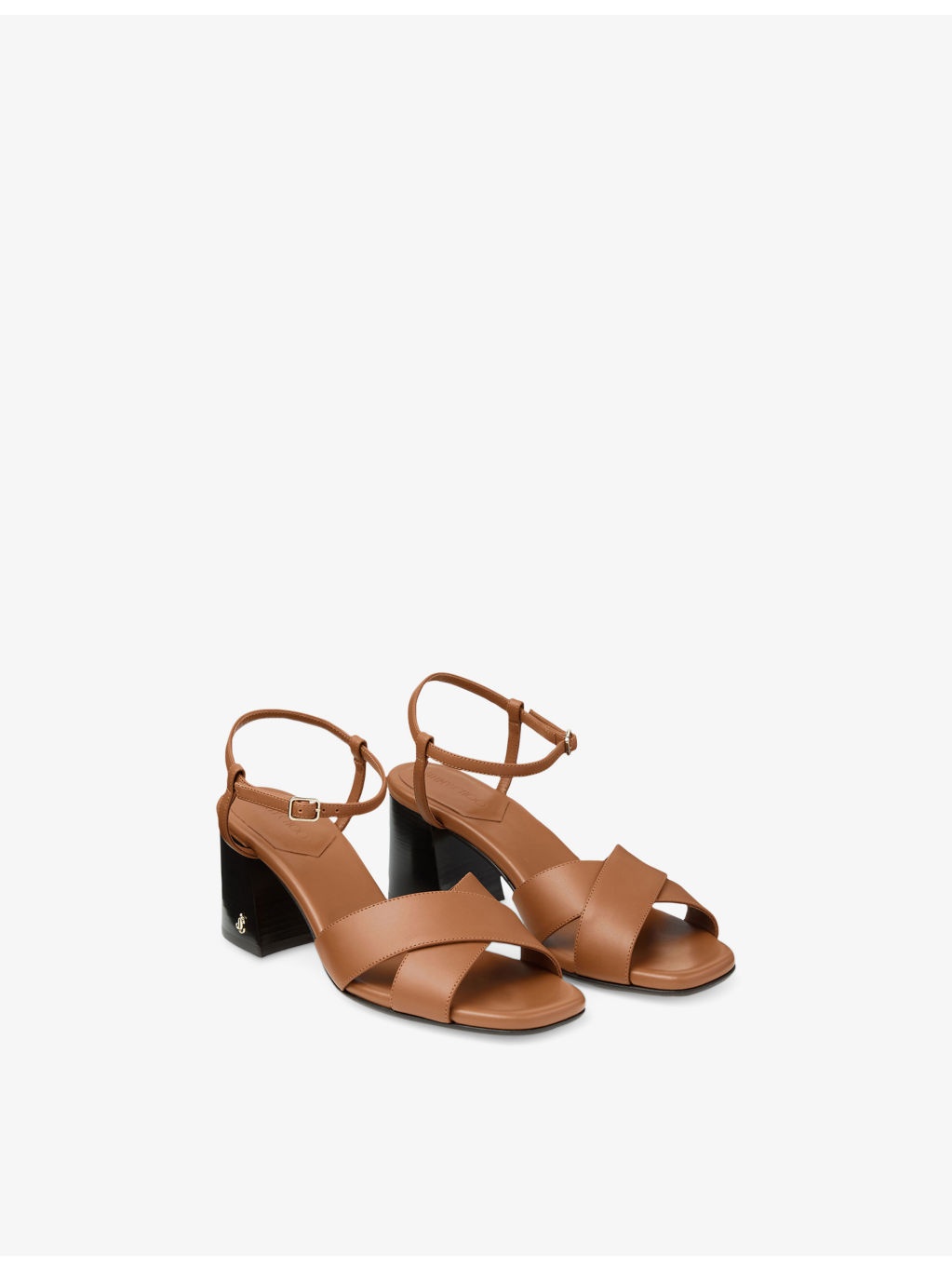 Valla 65 Leather Heeled Sandals - 3
