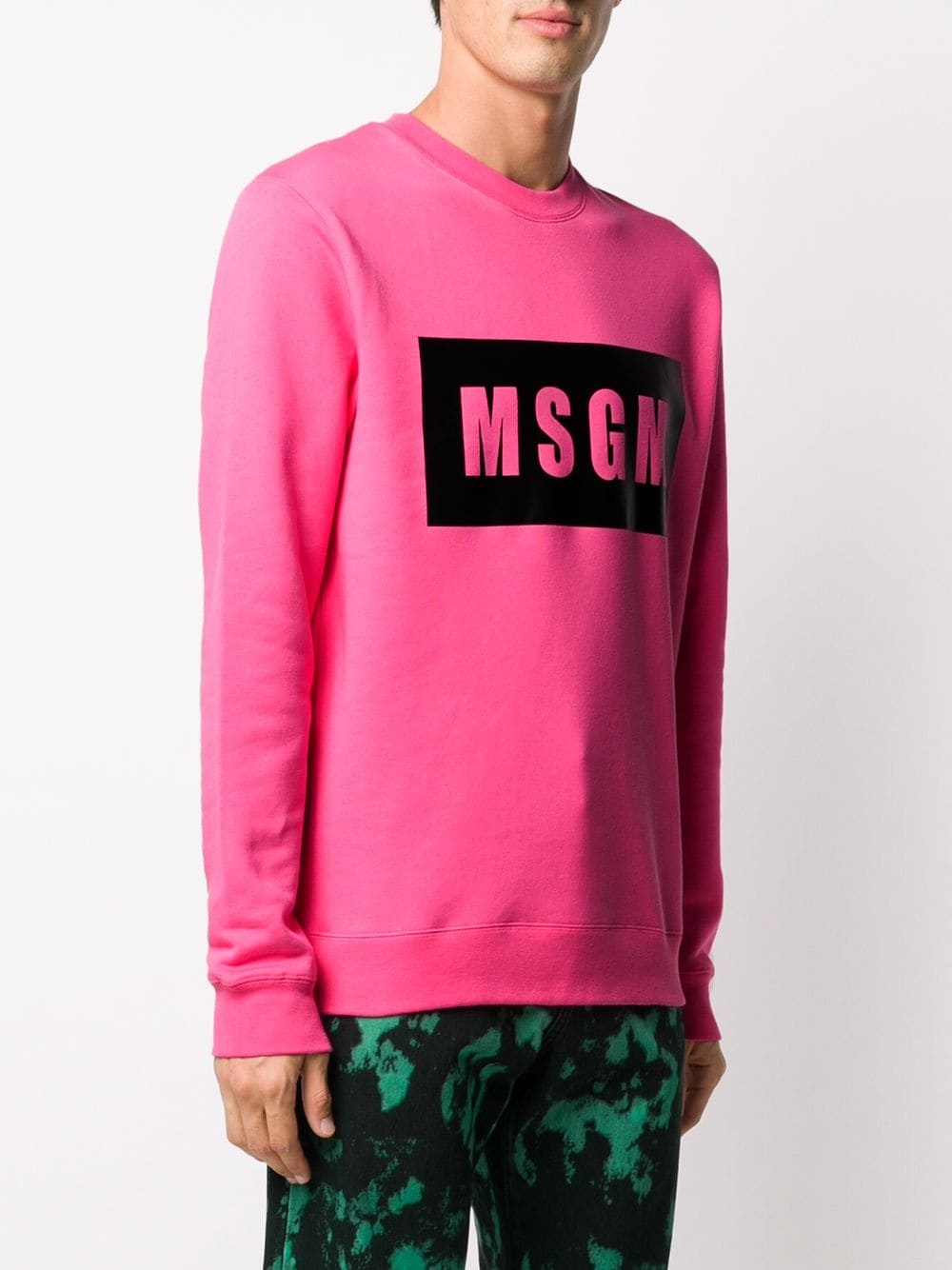 logo print sweatshirt - 3