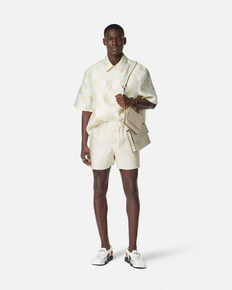 VERSACE Contrasto Duchesse Shorts outlook