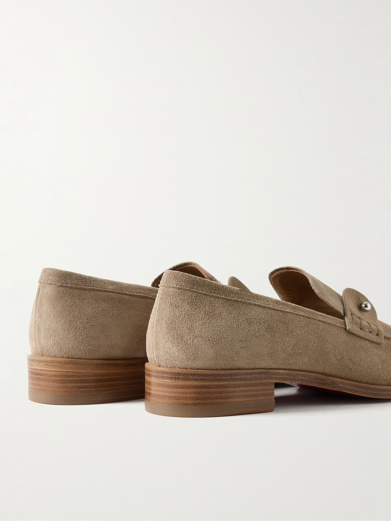 Chambelimoc Suede Loafers Brown - 5