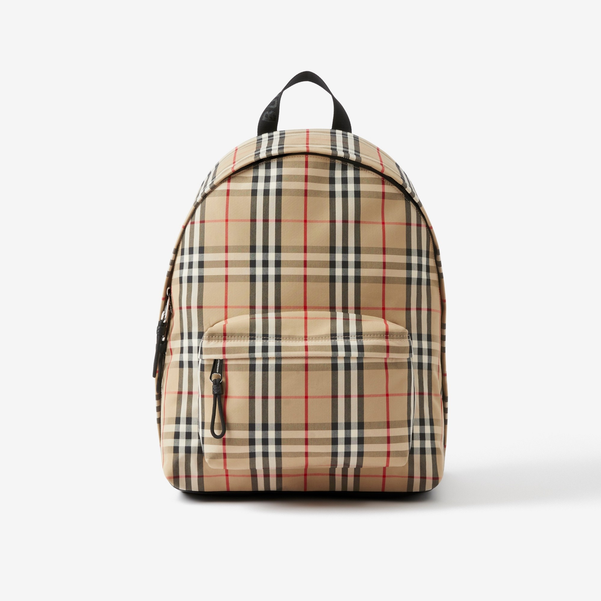 Vintage Check Nylon Backpack - 1