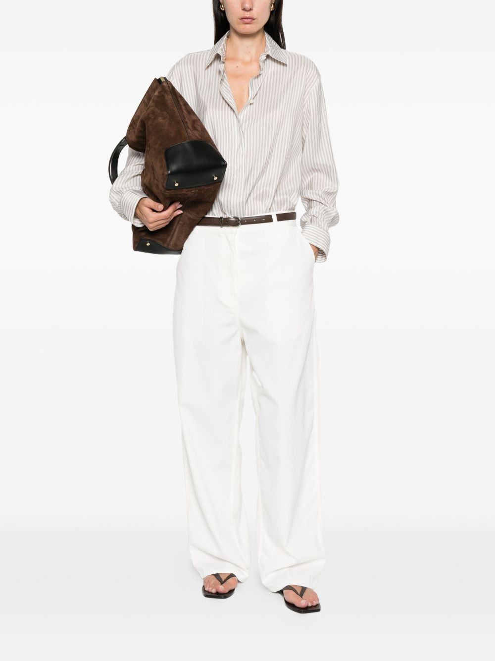 Vanda striped long-sleeve shirt - 2