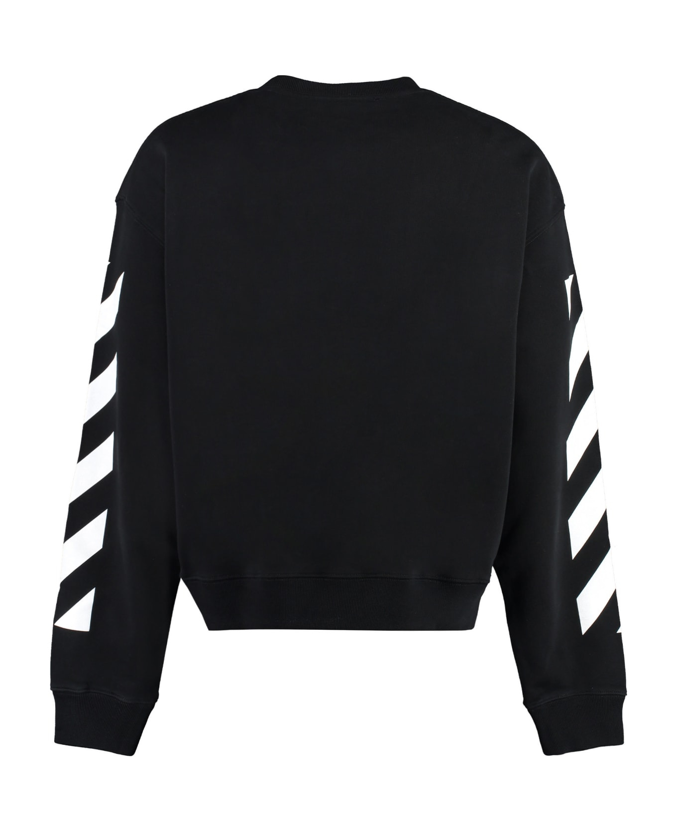 Cotton Crew-neck Sweatshirt - 2