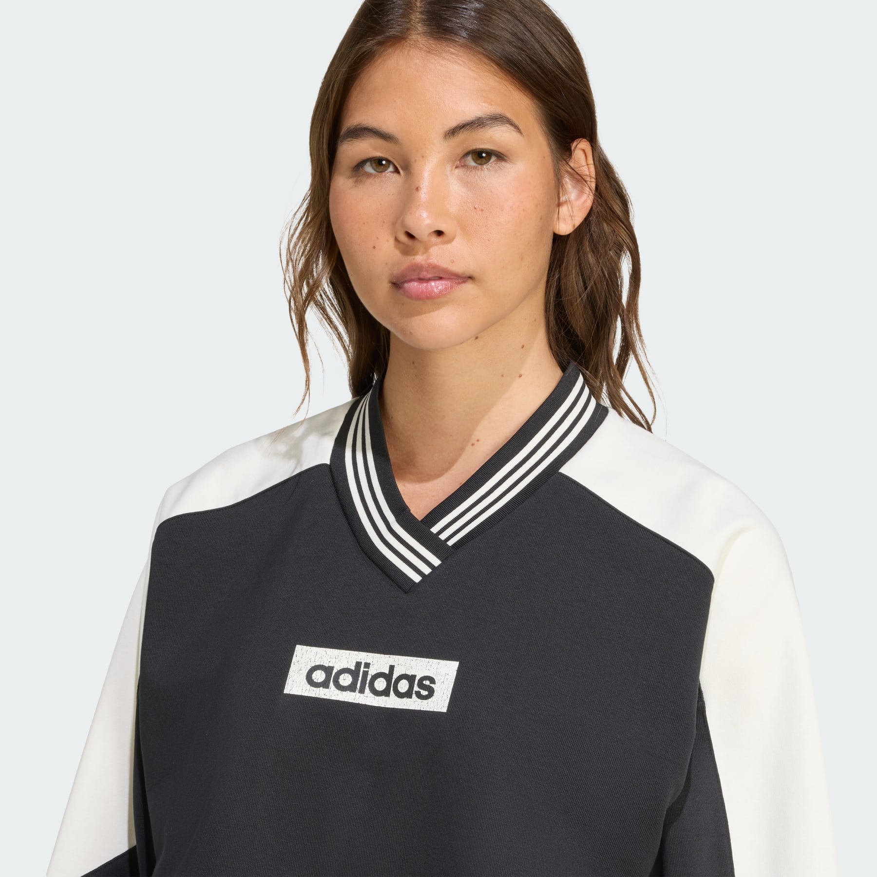Blocking Crewneck Sweatshirt - 5
